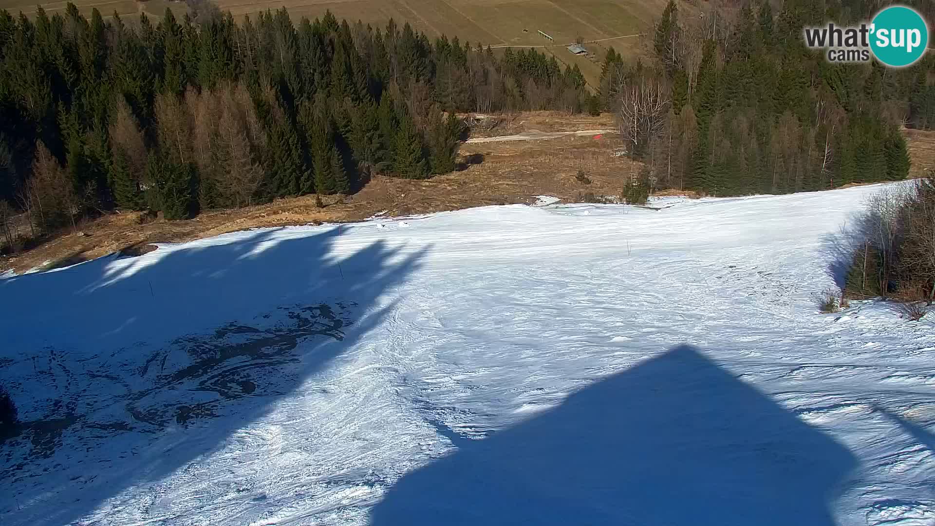 Kranjska Gora web kamera Vitranc | VITRANC 1 gornja postaja