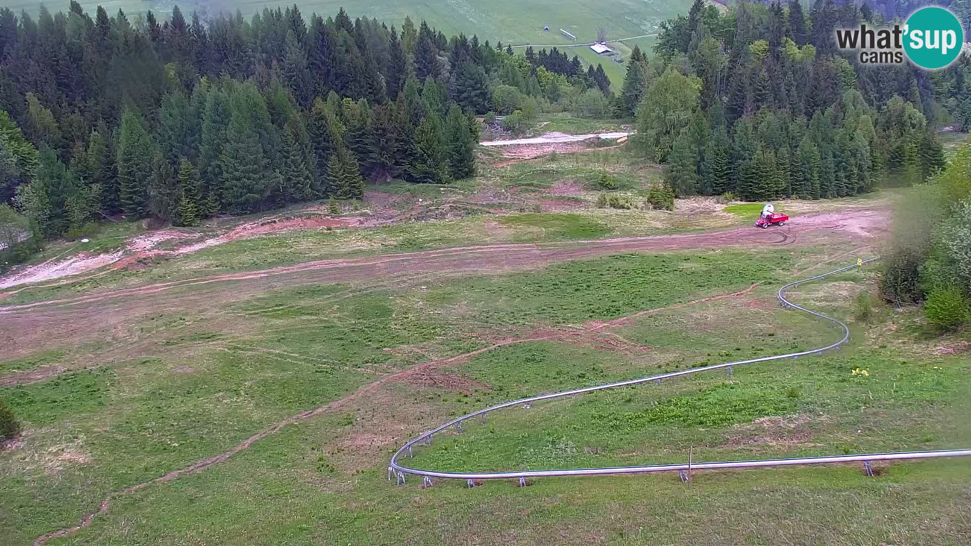 Vitranc Kranjska Gora webcam | VITRANC 1 stazione superiore