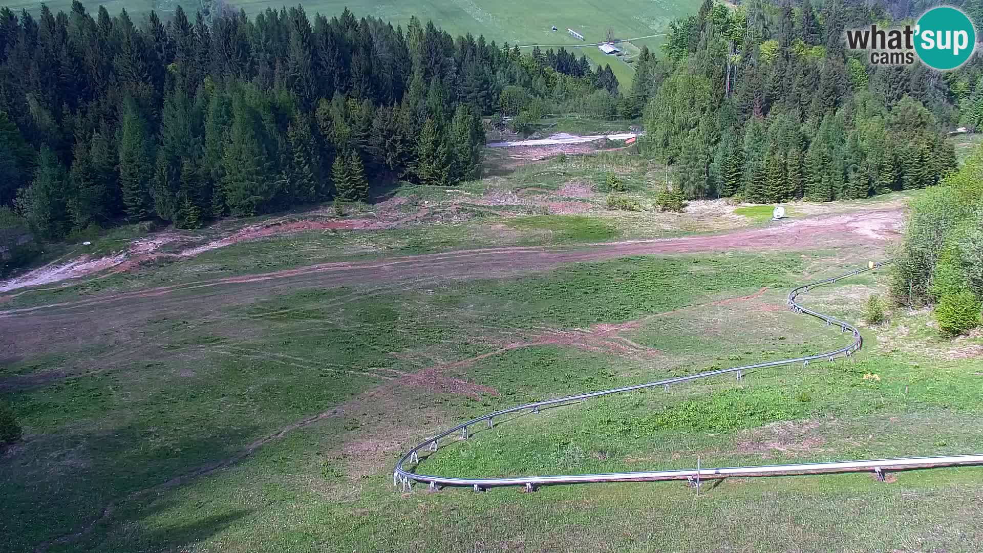 Vitranc Kranjska Gora webcam | VITRANC 1 stazione superiore