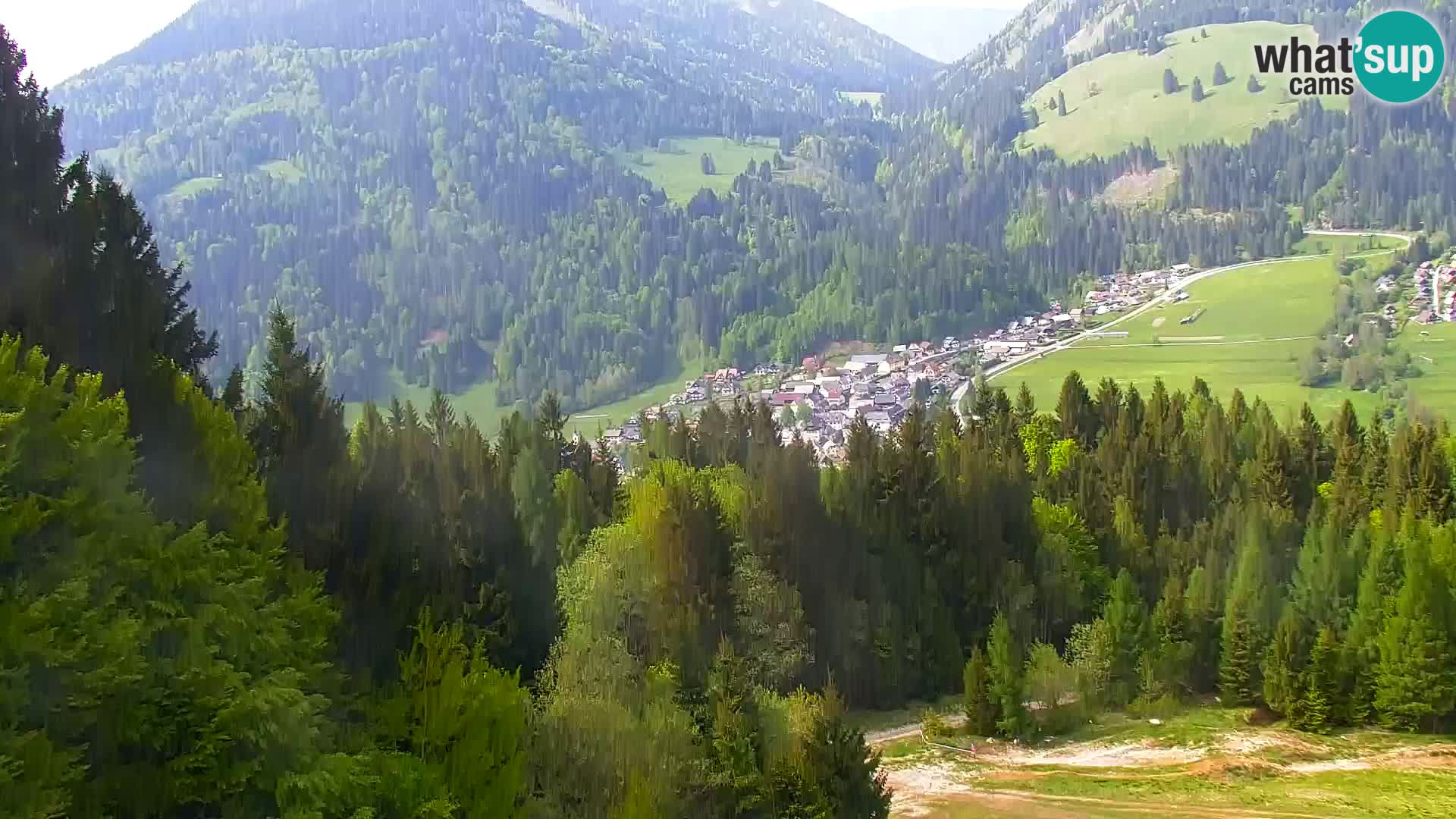 Kranjska Gora webcam VITRANC 1 | obere Station
