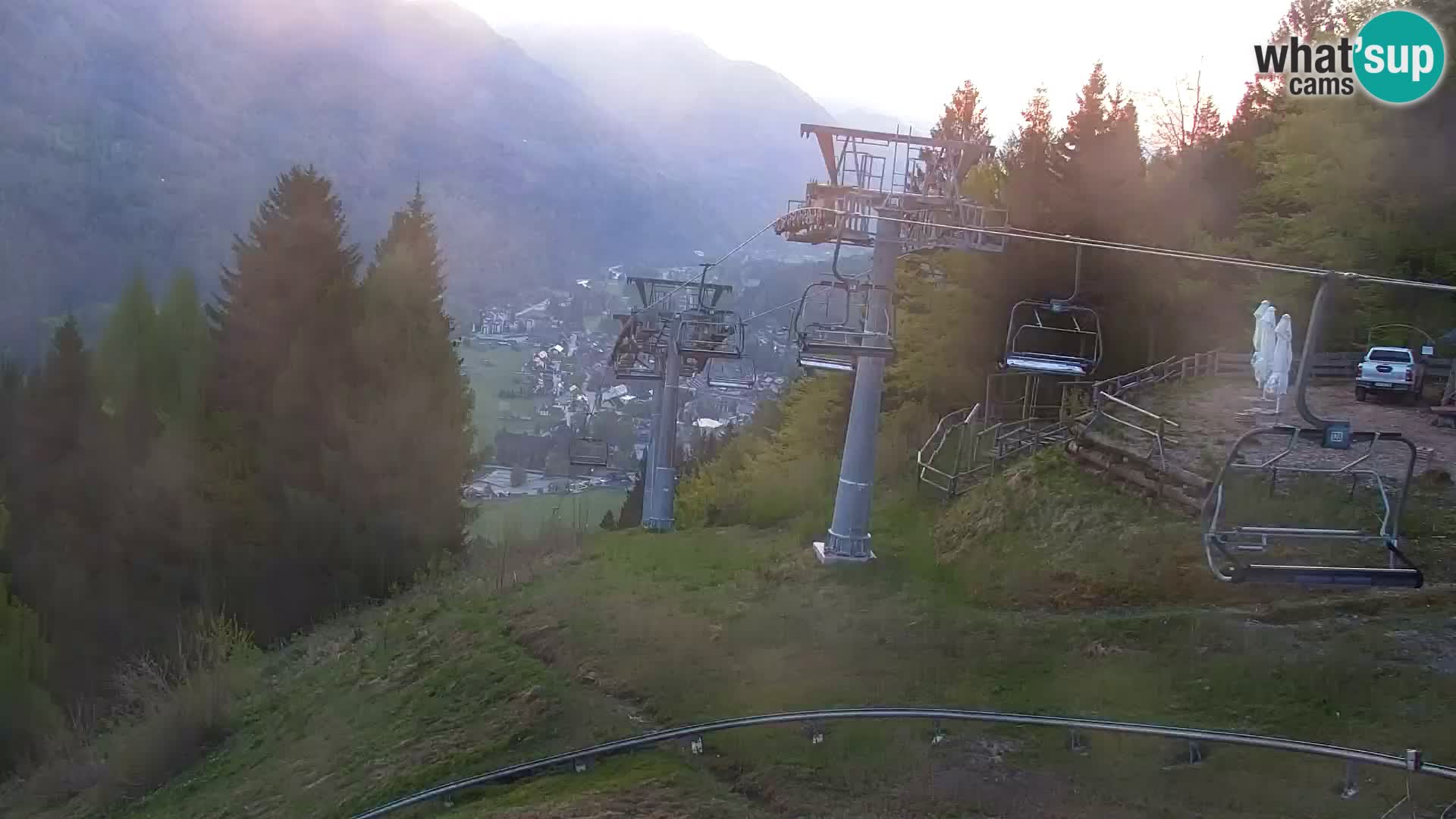Kranjska Gora webcam VITRANC 1 | obere Station