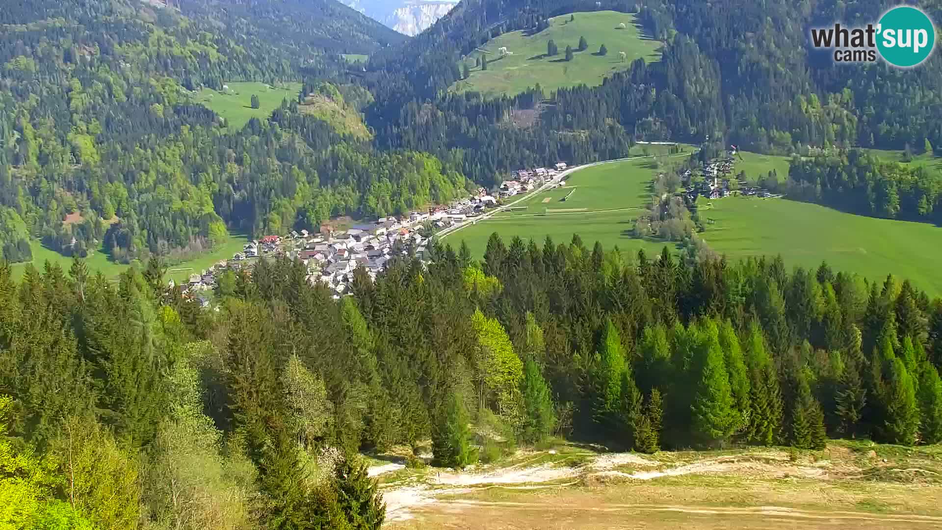 Kranjska Gora webcam VITRANC 1 | obere Station