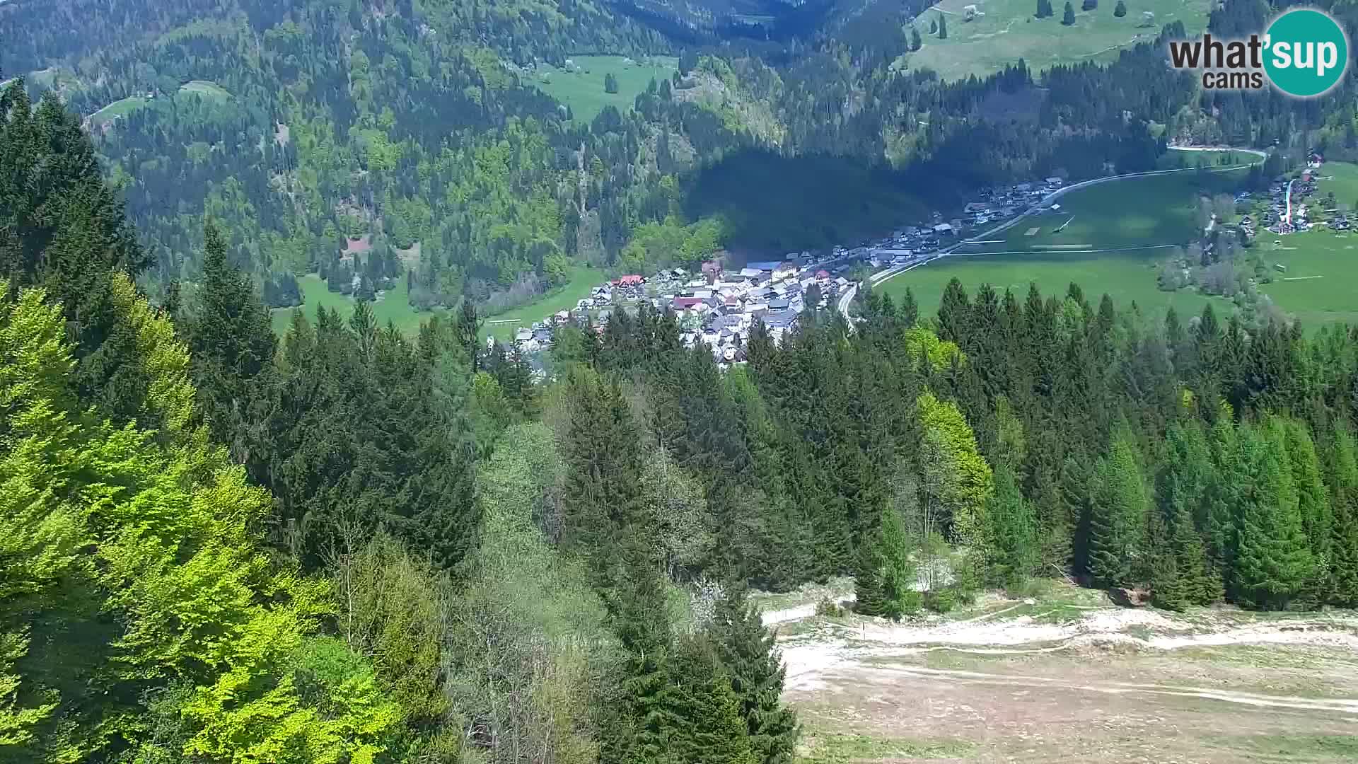 Vitranc Kranjska Gora webcam | VITRANC 1 stazione superiore