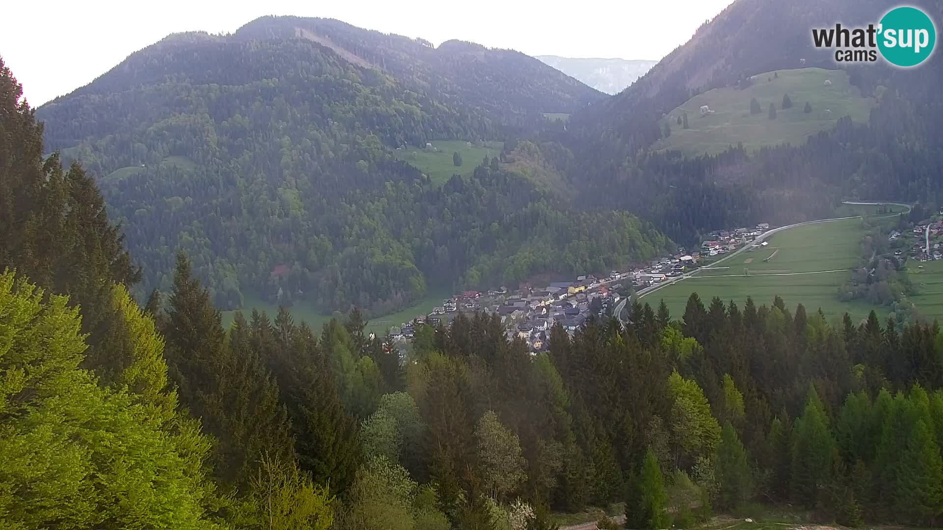 Kranjska Gora web kamera Vitranc | VITRANC 1 gornja postaja