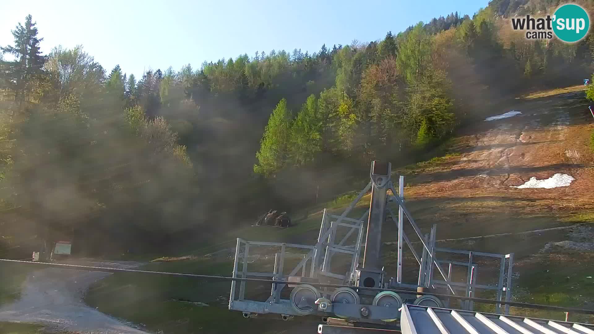 Vitranc Kranjska Gora webcam | VITRANC 1 stazione superiore