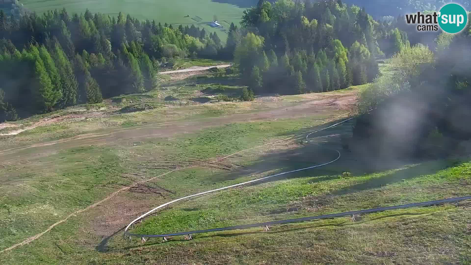 Kranjska Gora web kamera Vitranc | VITRANC 1 gornja postaja
