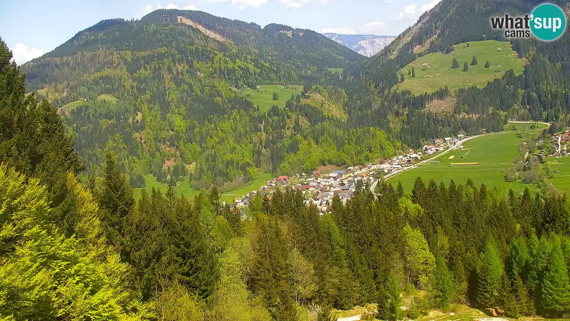 Kranjska Gora web kamera Vitranc | VITRANC 1 gornja postaja
