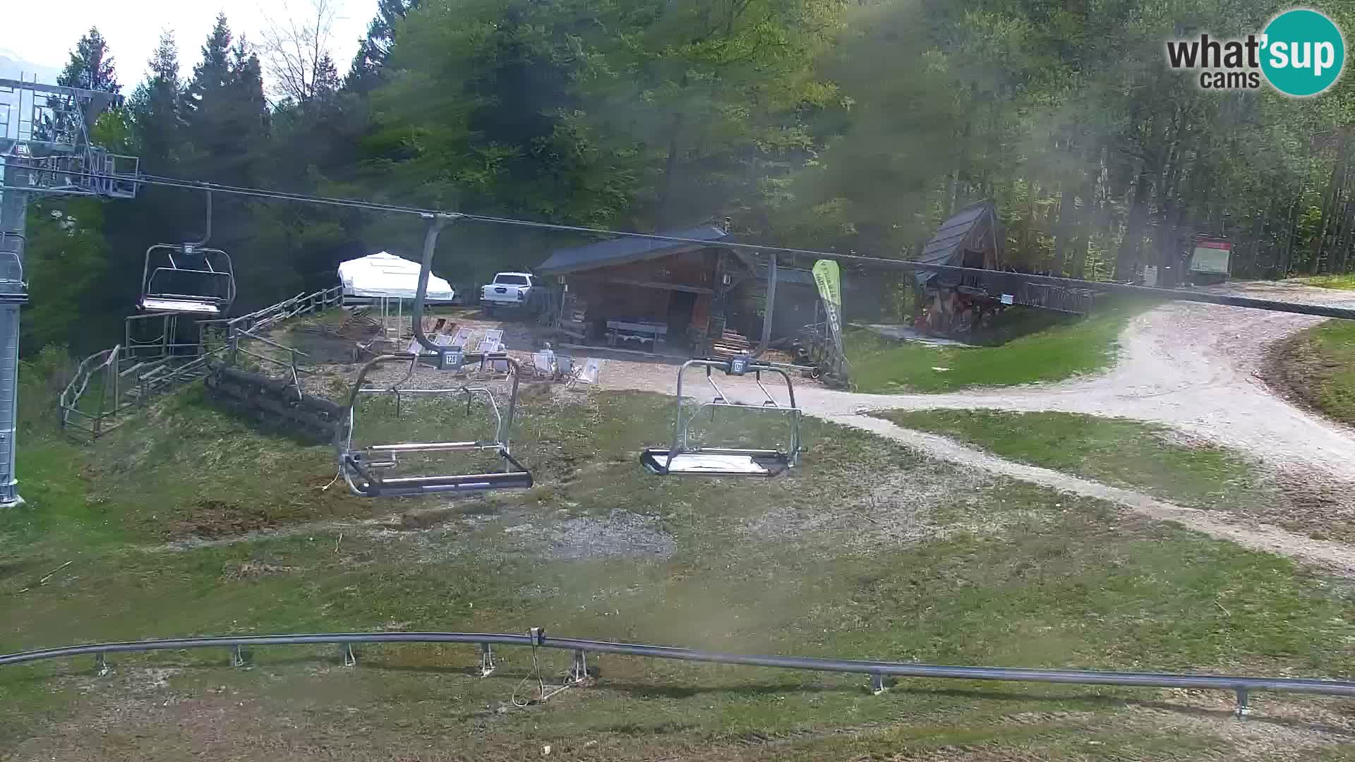 Kranjska Gora web kamera Vitranc | VITRANC 1 gornja postaja