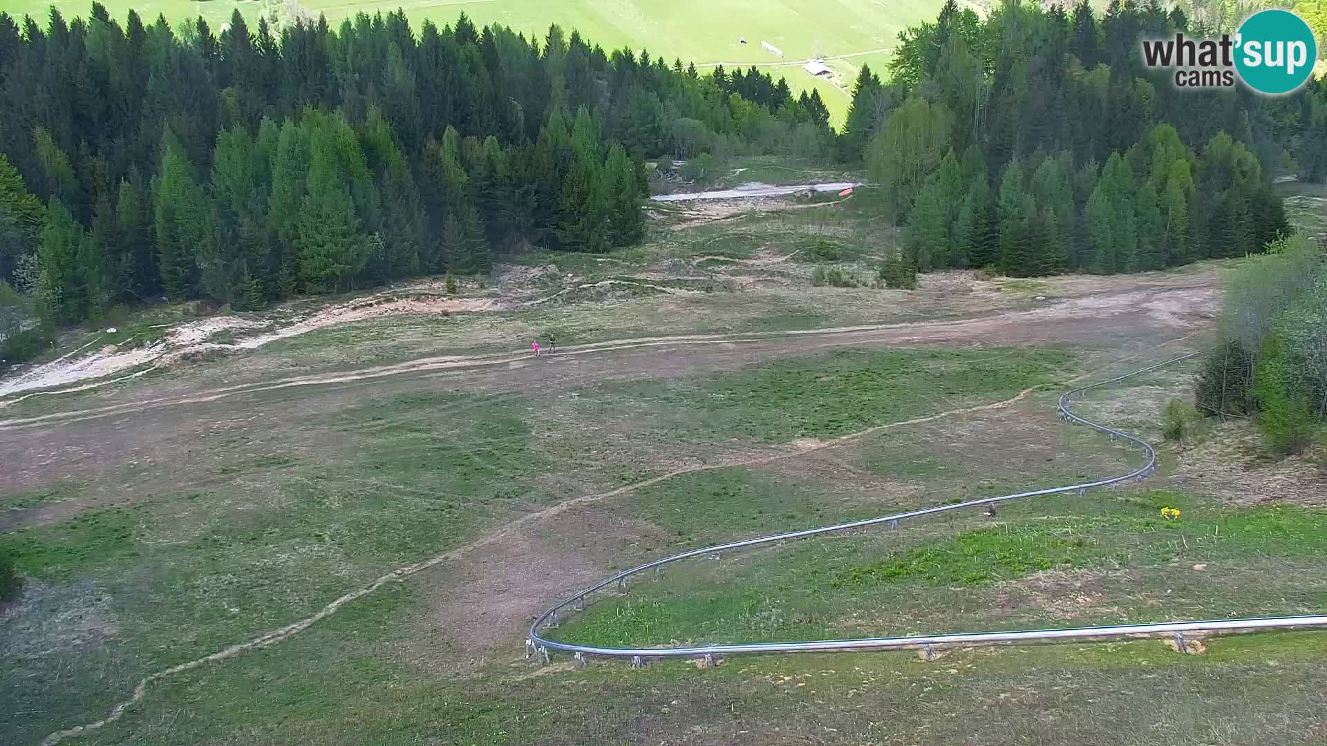 Kranjska Gora web kamera Vitranc | VITRANC 1 gornja postaja
