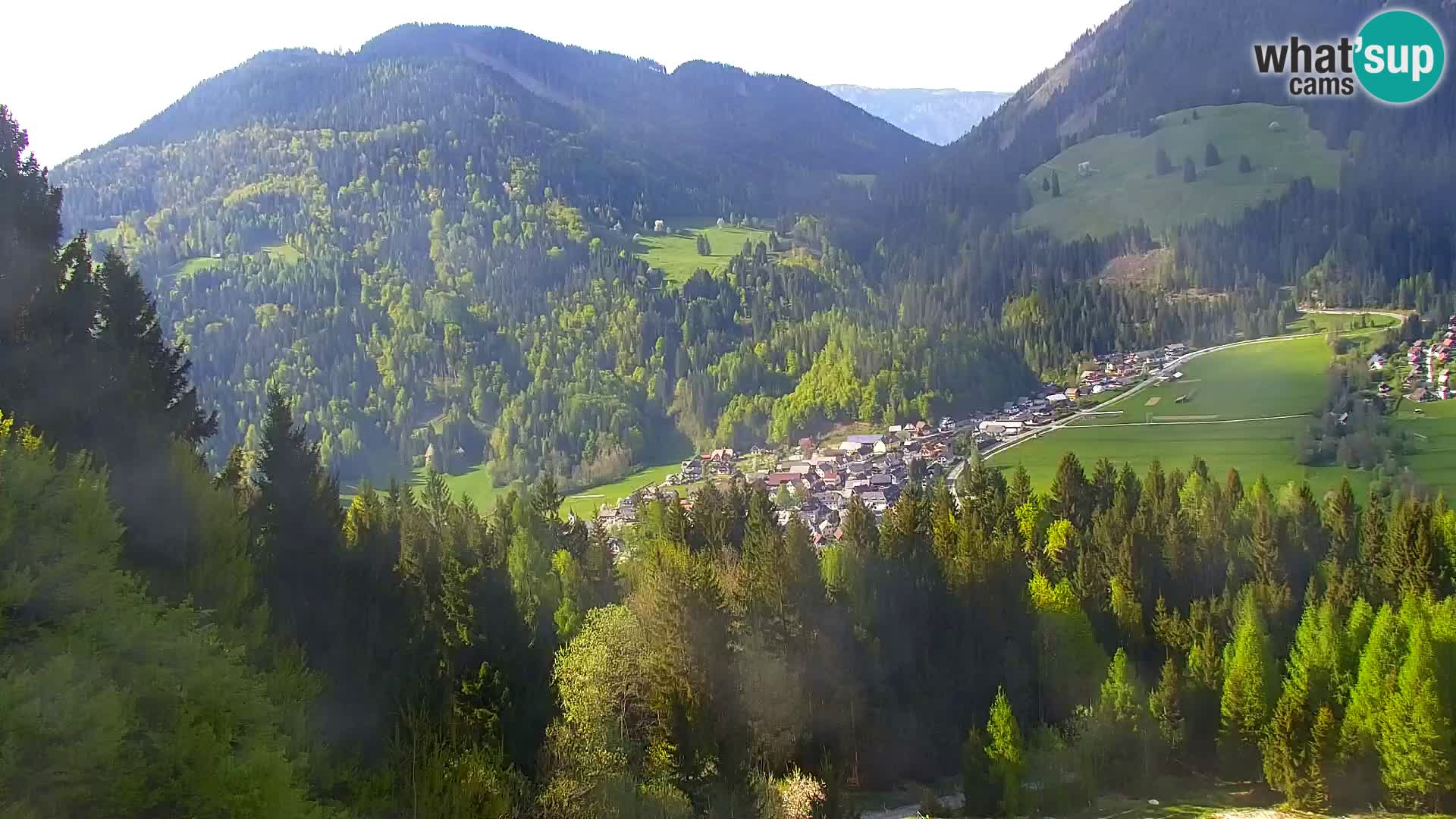 Kranjska Gora web kamera Vitranc | VITRANC 1 gornja postaja