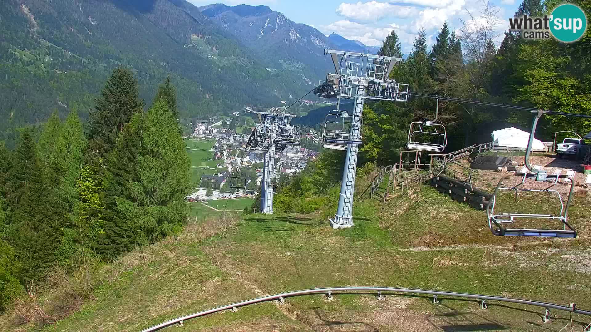 Kranjska Gora webcam VITRANC 1 | obere Station