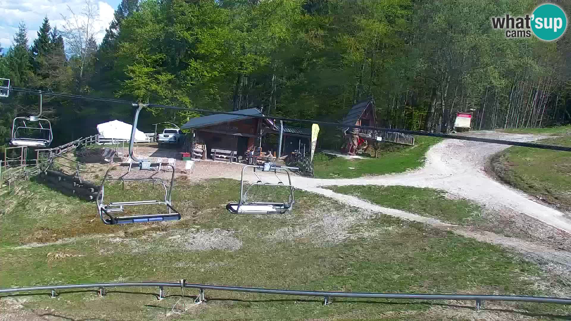 Vitranc Kranjska Gora webcam | VITRANC 1 stazione superiore