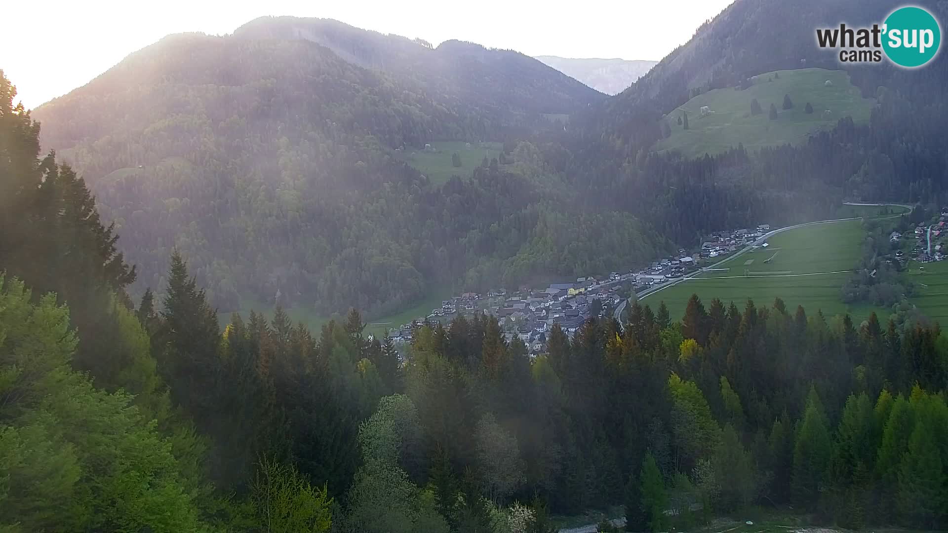 Vitranc Kranjska Gora webcam | VITRANC 1 stazione superiore