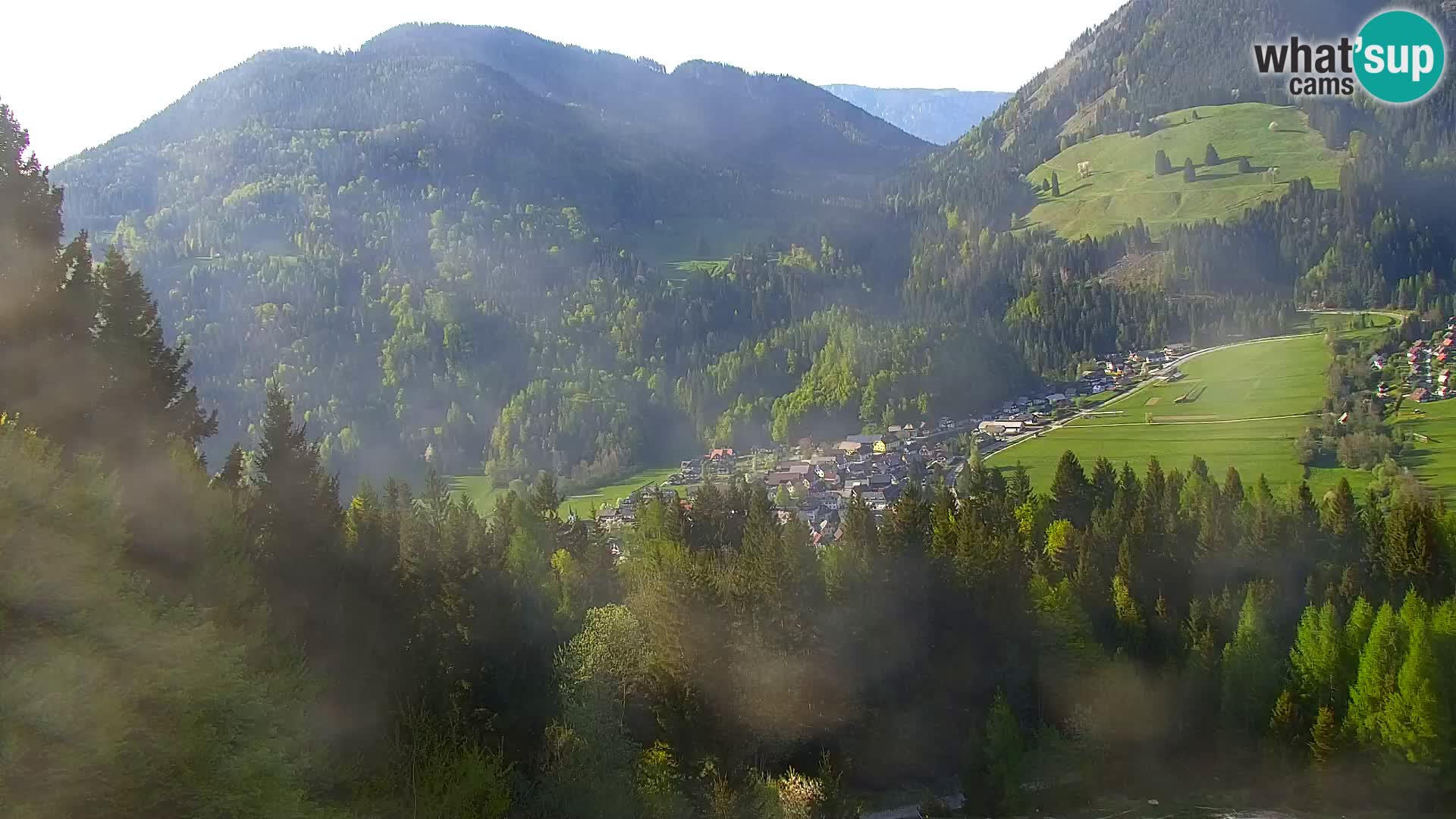 Kranjska Gora web kamera Vitranc | VITRANC 1 gornja postaja