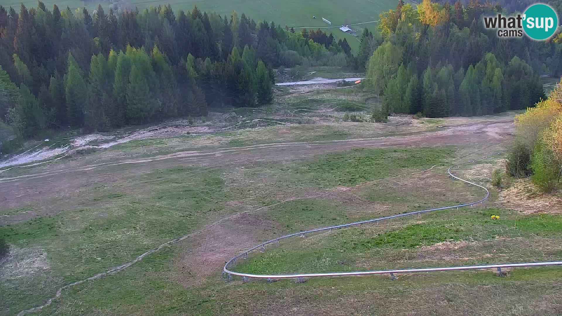 Kranjska Gora web kamera Vitranc | VITRANC 1 gornja postaja