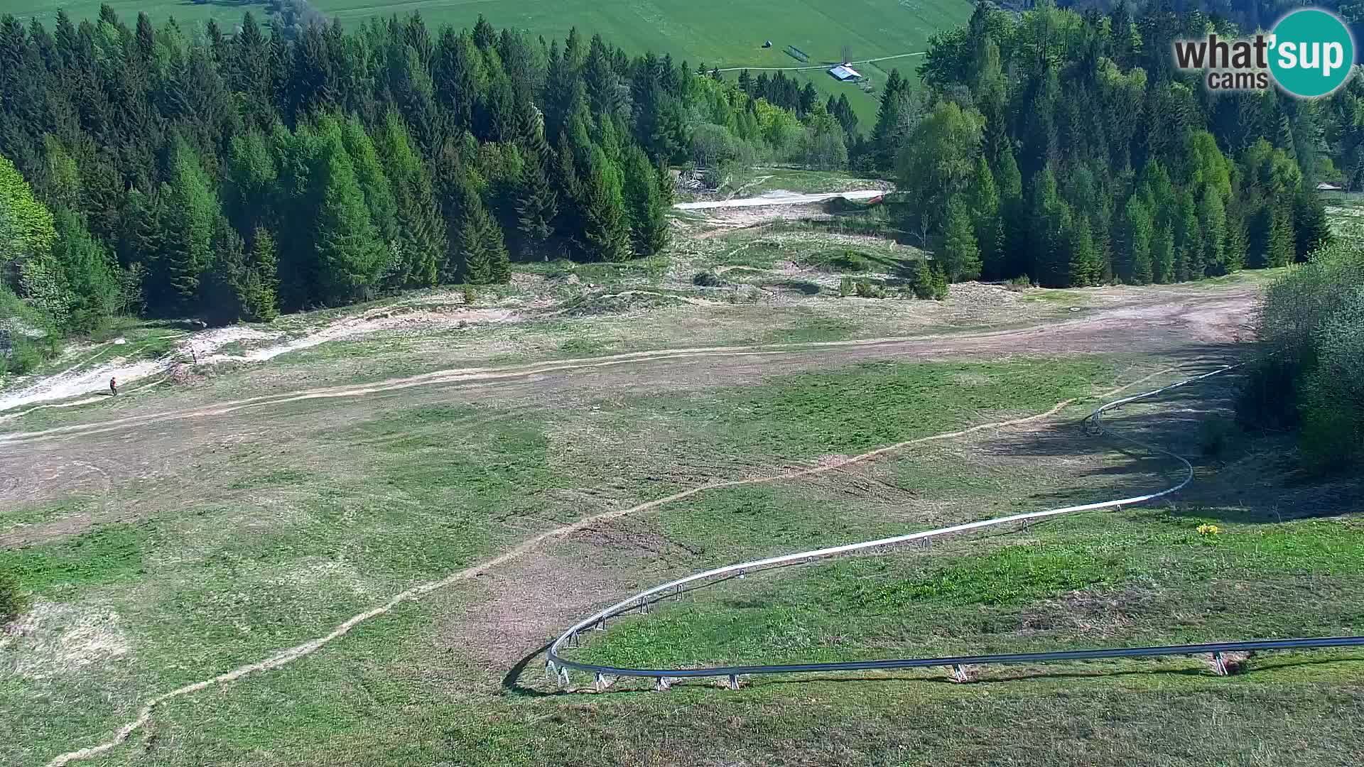 Kranjska Gora web kamera Vitranc | VITRANC 1 gornja postaja