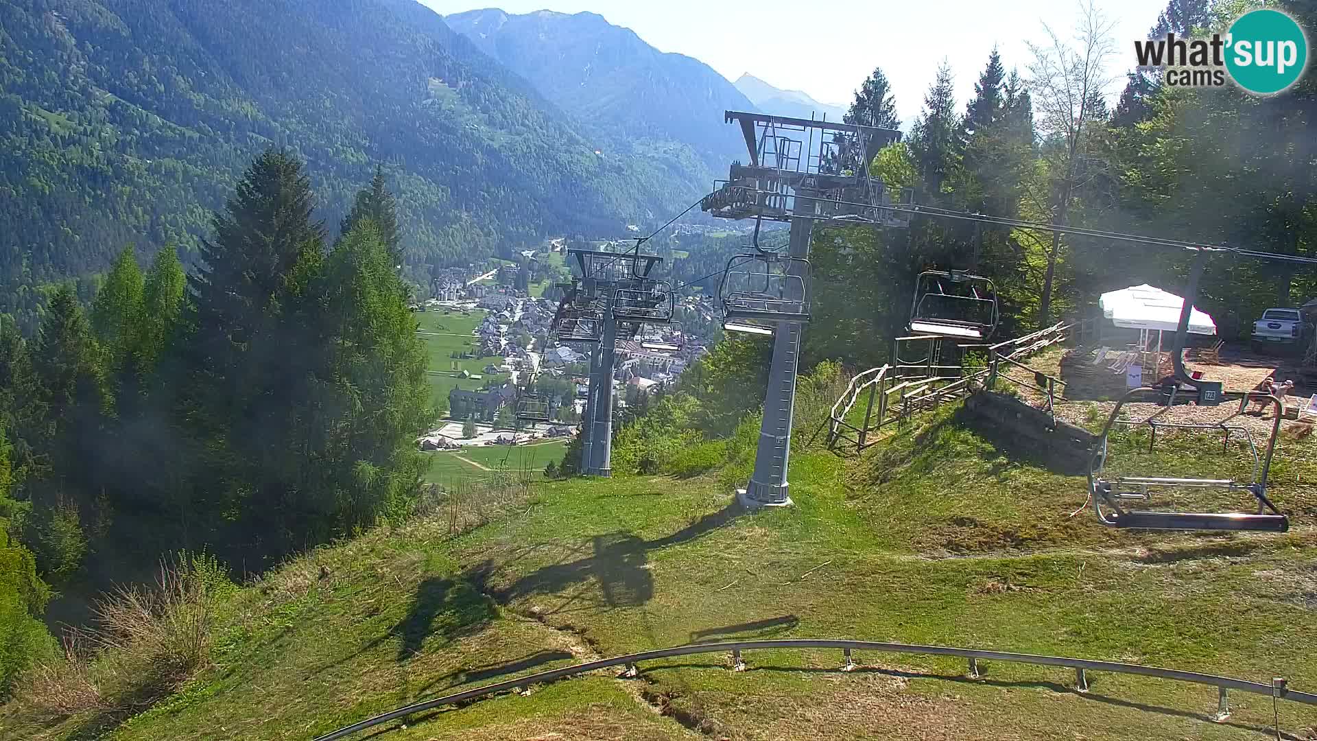 Vitranc Kranjska Gora webcam | VITRANC 1 stazione superiore