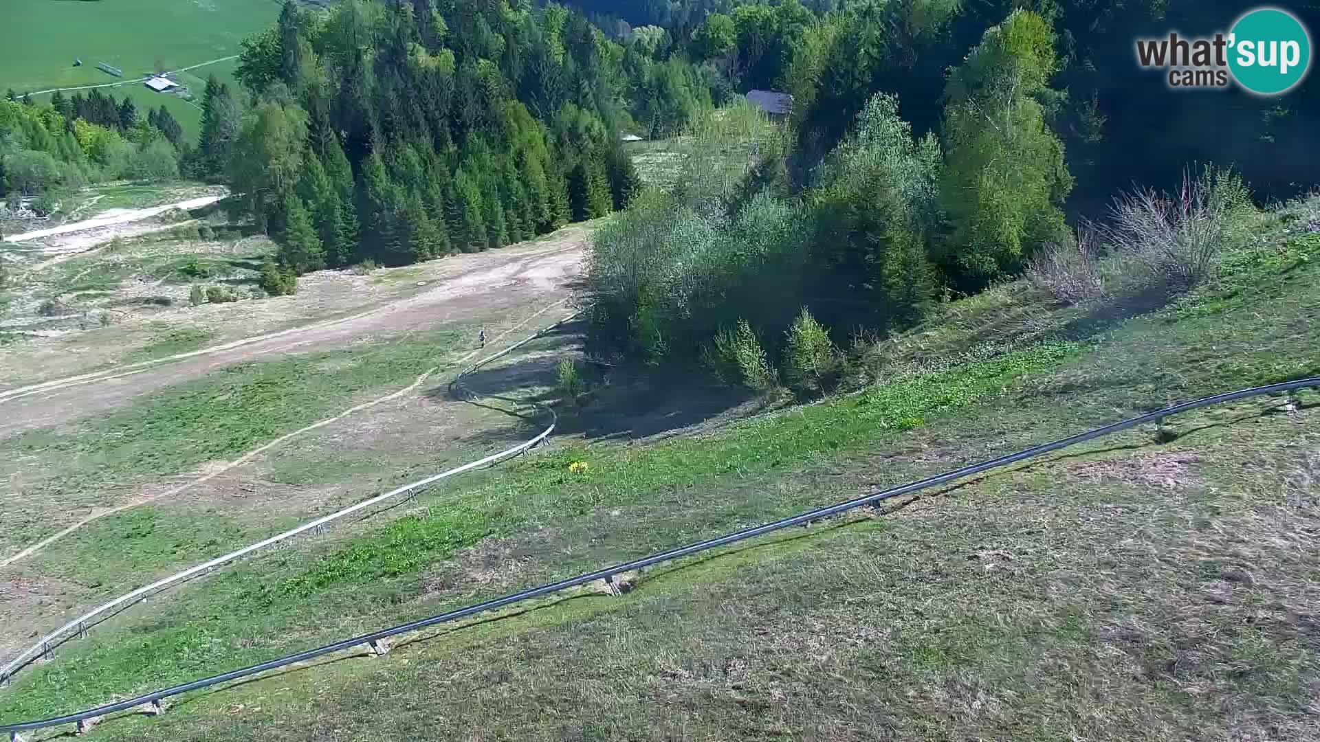 Kranjska Gora web kamera Vitranc | VITRANC 1 gornja postaja