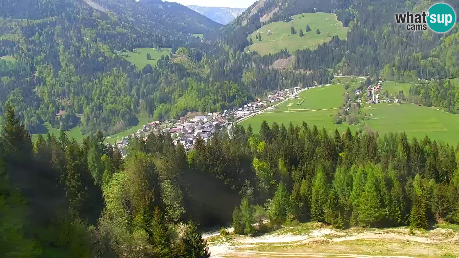 Kranjska Gora webcam VITRANC 1 | obere Station