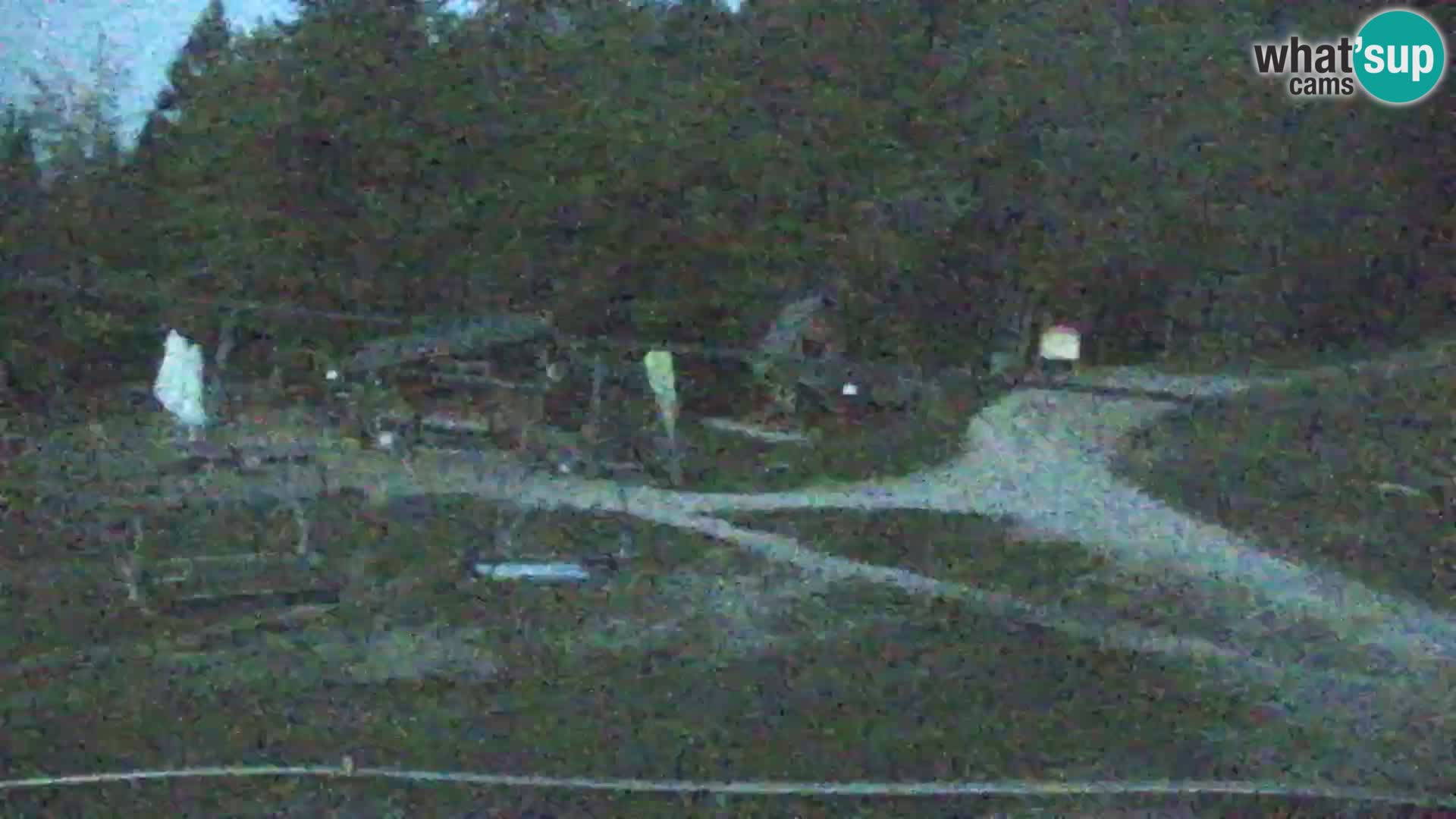 Kranjska Gora web kamera Vitranc | VITRANC 1 gornja postaja