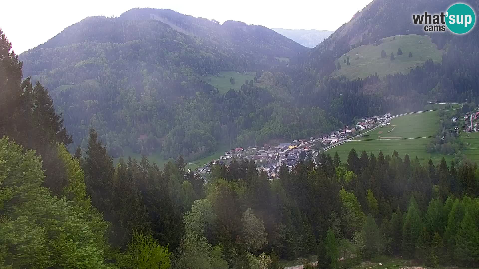 Vitranc Kranjska Gora webcam | VITRANC 1 stazione superiore