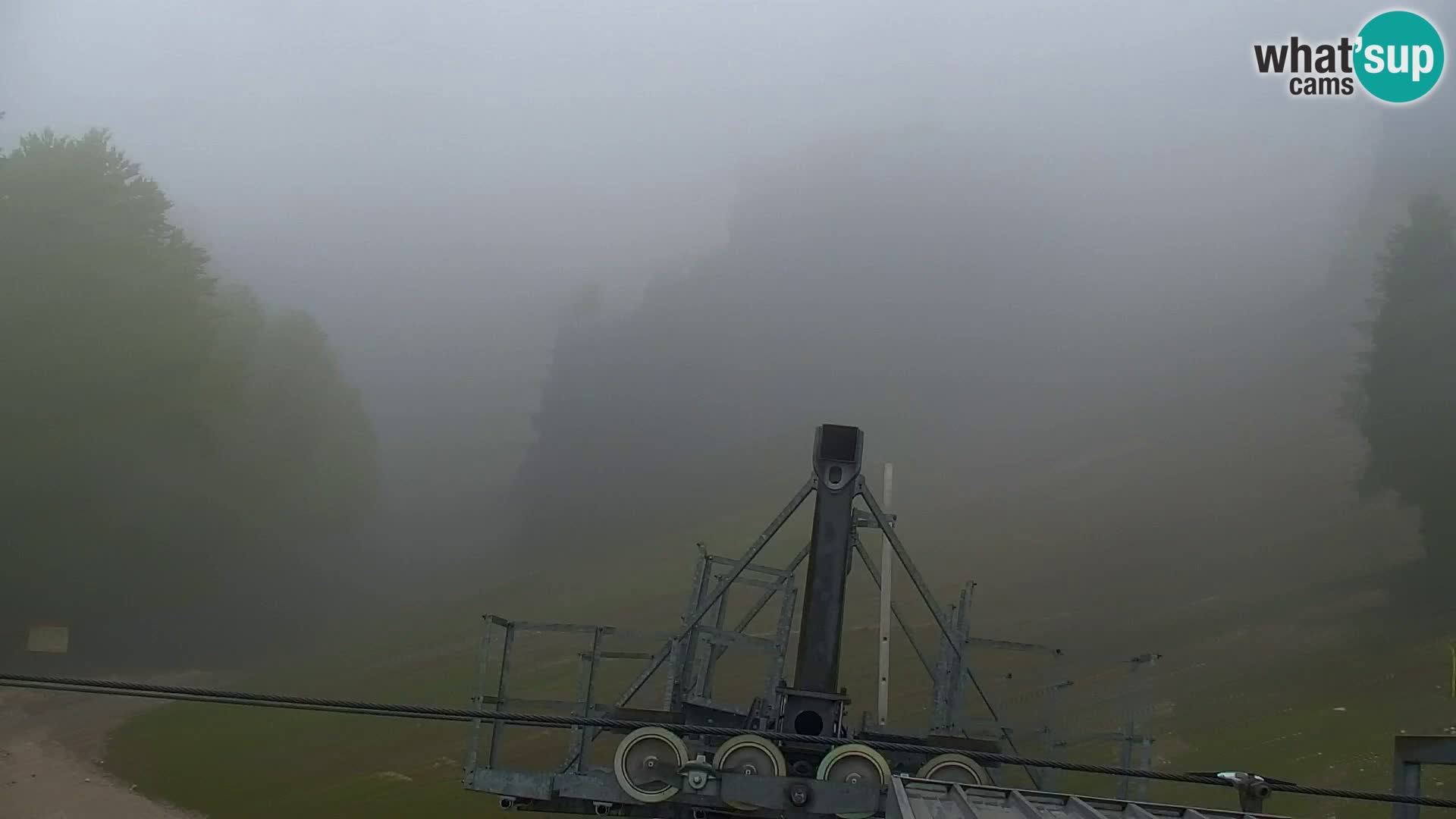 Kranjska Gora web kamera Vitranc | VITRANC 1 gornja postaja