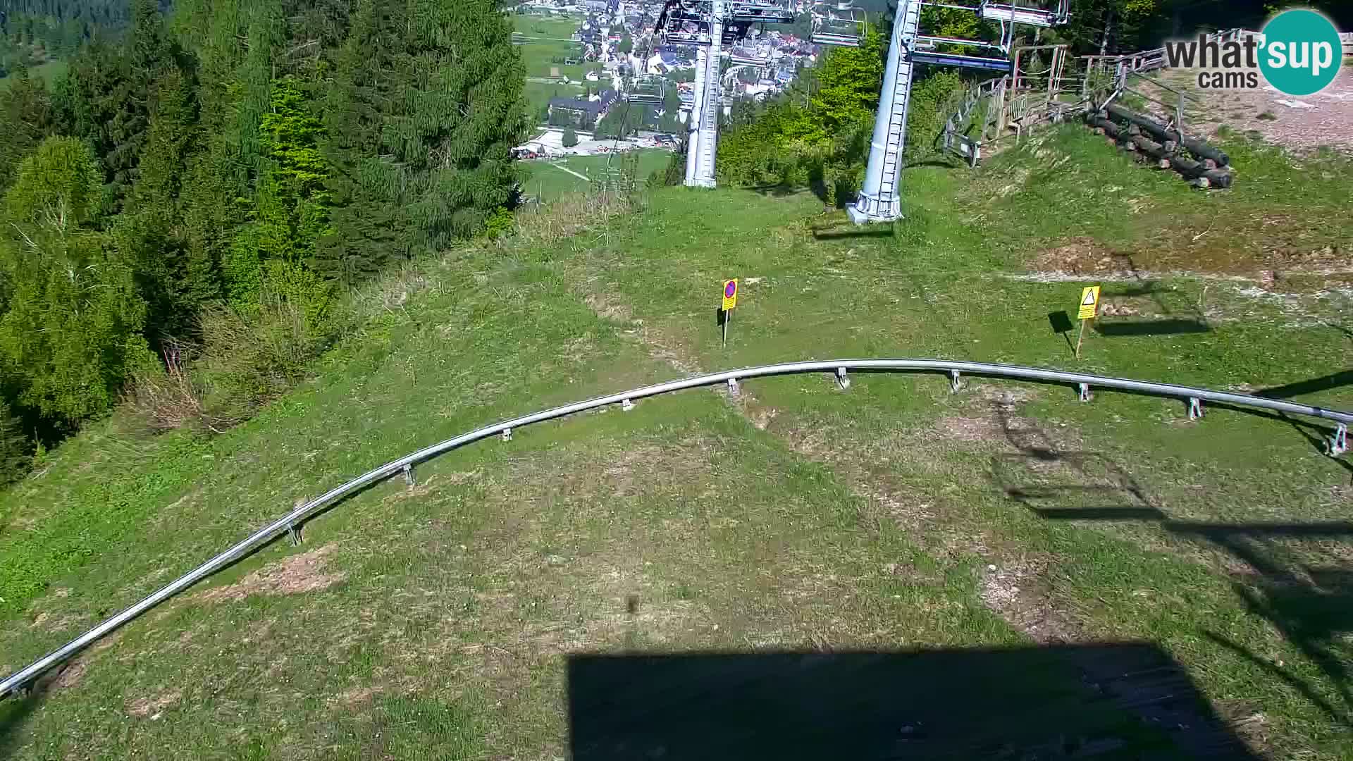 Kranjska Gora kamera VITRANC 1 | Zgornja postaja