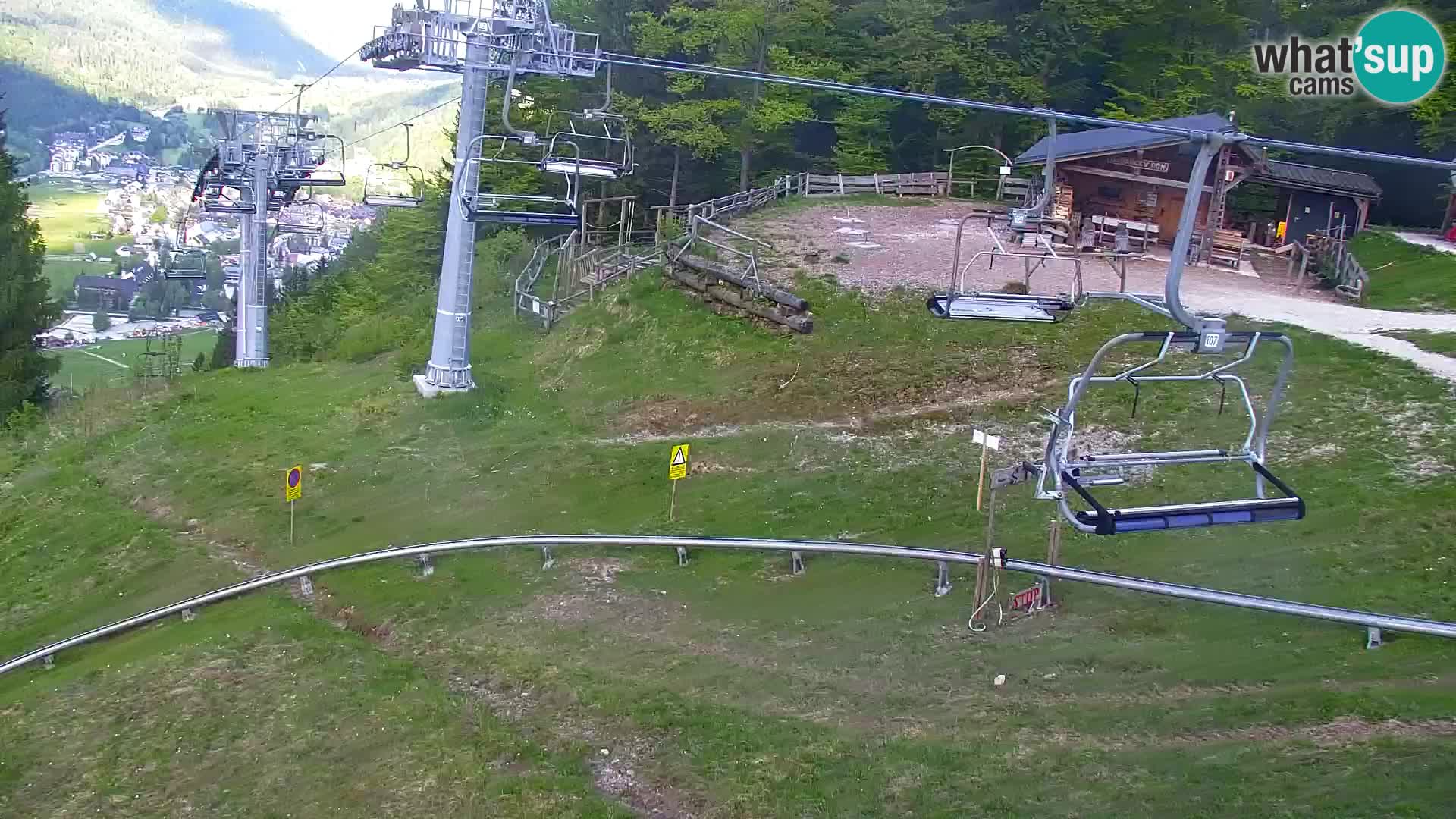 Kranjska Gora webcam VITRANC 1 | obere Station