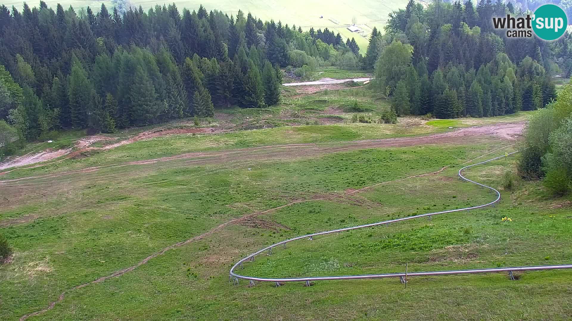Kranjska Gora web kamera Vitranc | VITRANC 1 gornja postaja
