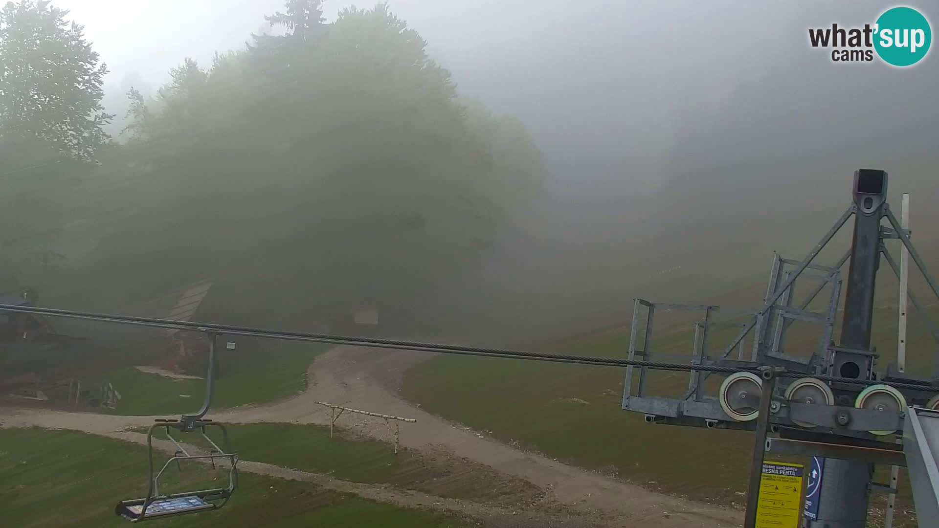 Vitranc Kranjska Gora webcam | VITRANC 1 stazione superiore