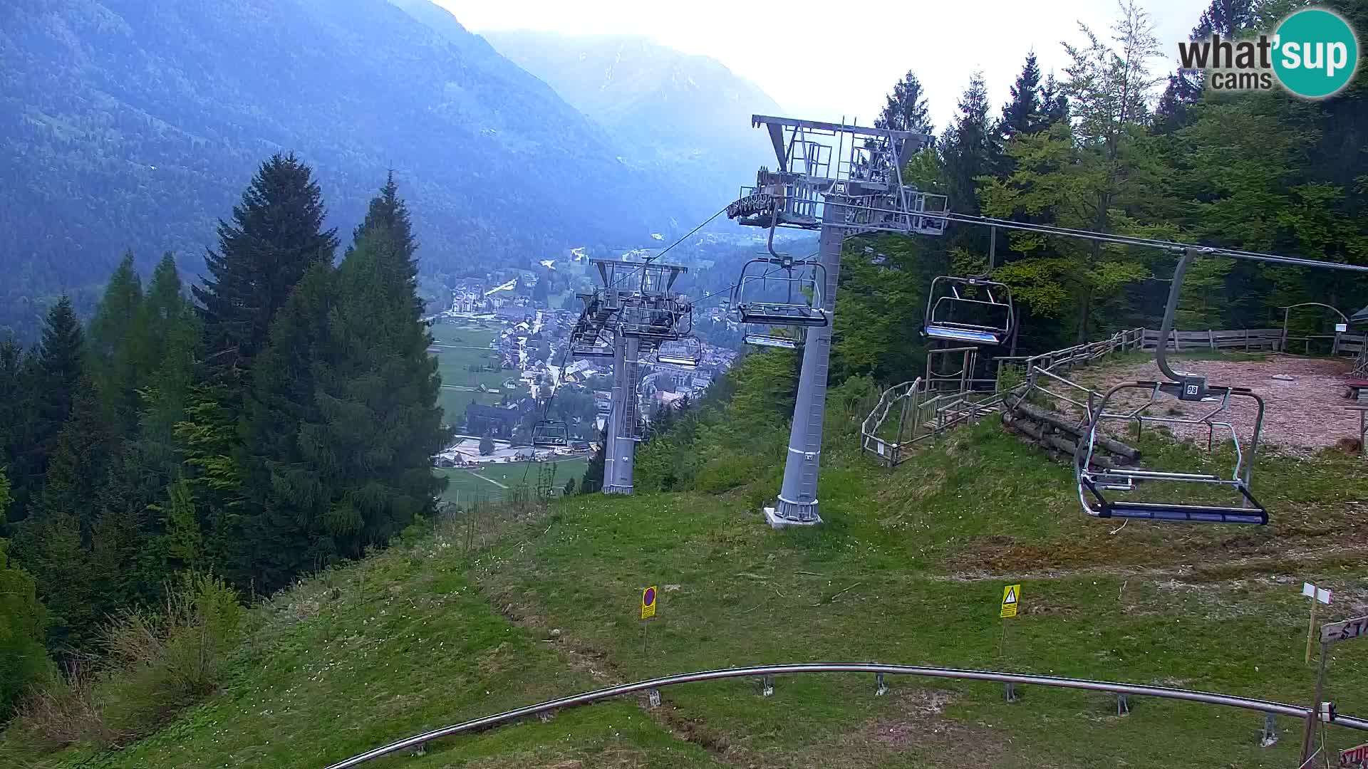 Kranjska Gora webcam VITRANC 1 | obere Station