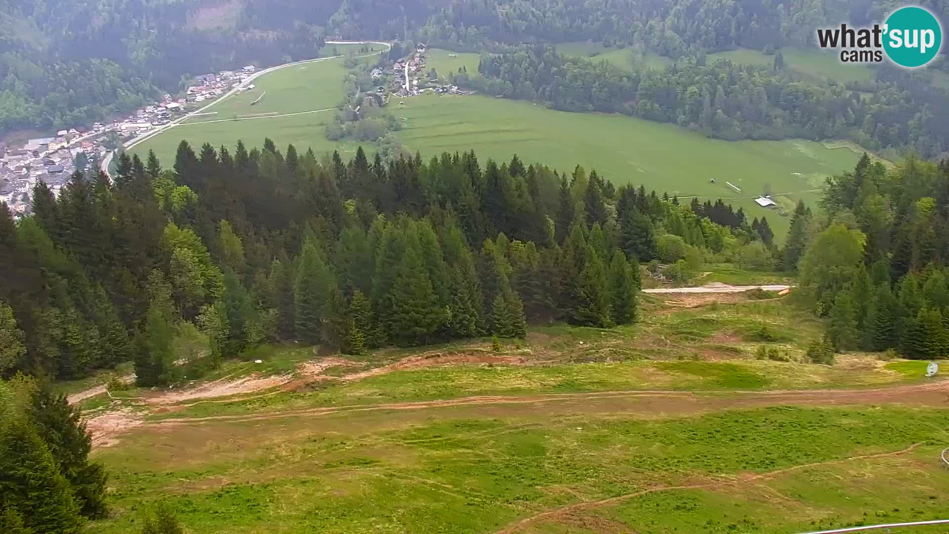 Vitranc Kranjska Gora webcam | VITRANC 1 stazione superiore
