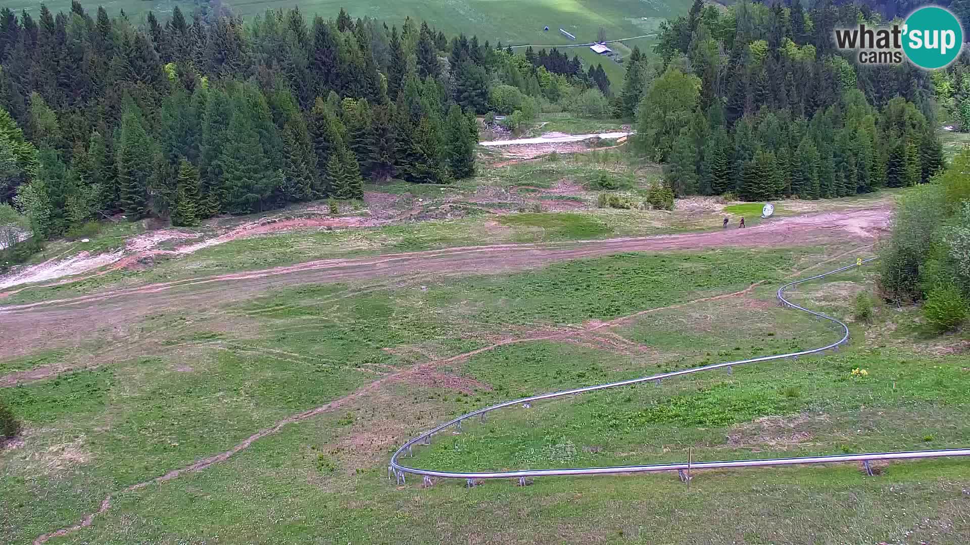 Kranjska Gora web kamera Vitranc | VITRANC 1 gornja postaja