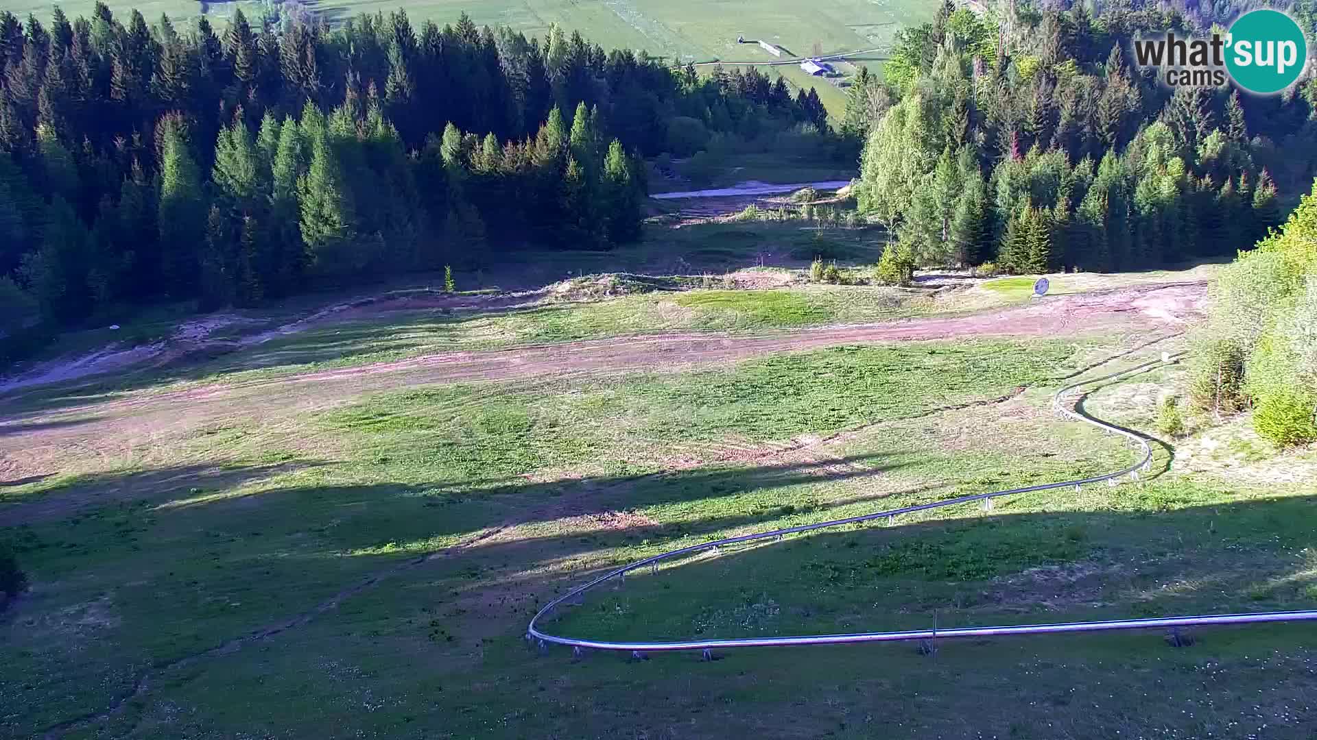 Kranjska Gora web kamera Vitranc | VITRANC 1 gornja postaja