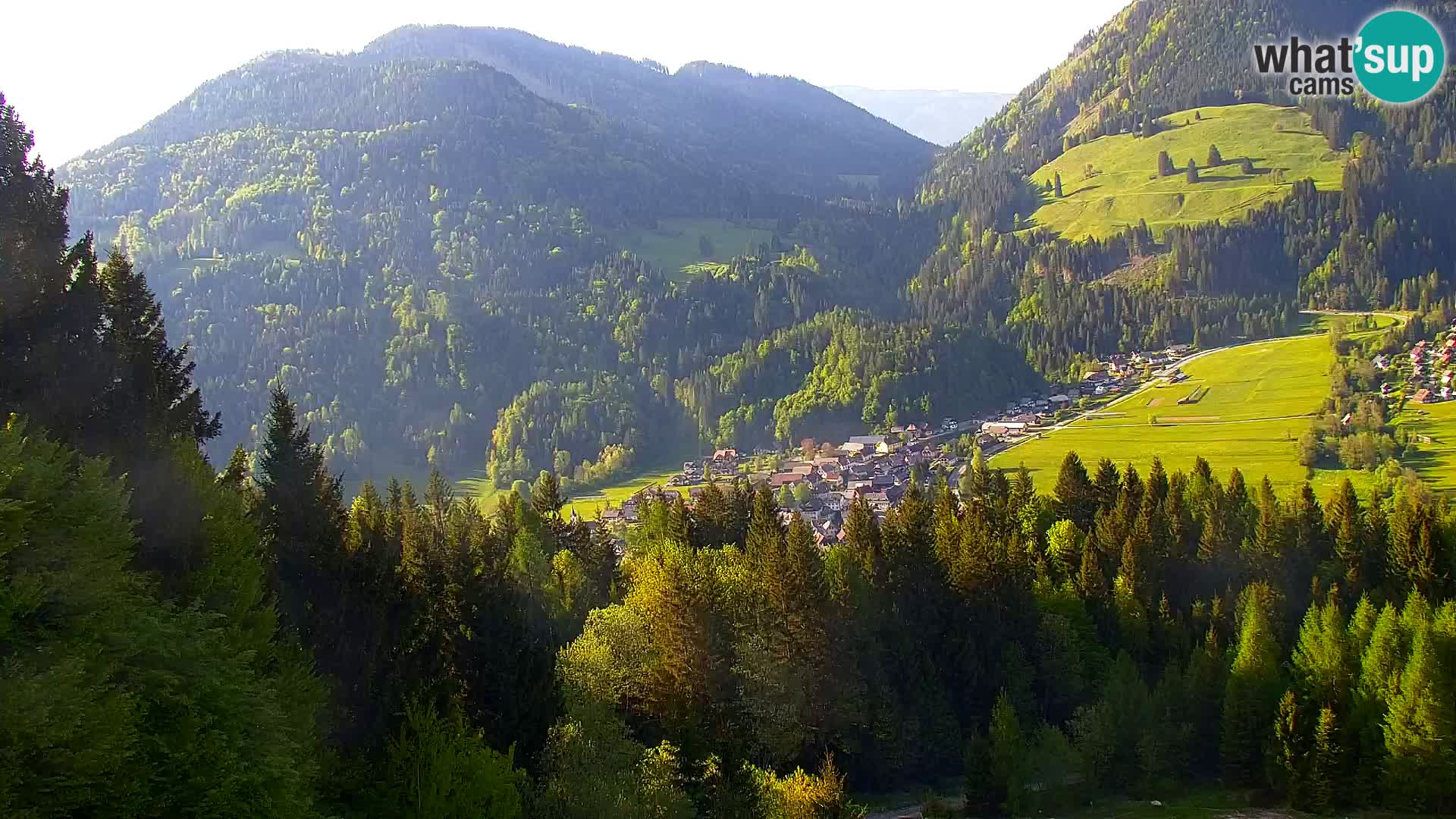 Vitranc Kranjska Gora webcam | VITRANC 1 stazione superiore