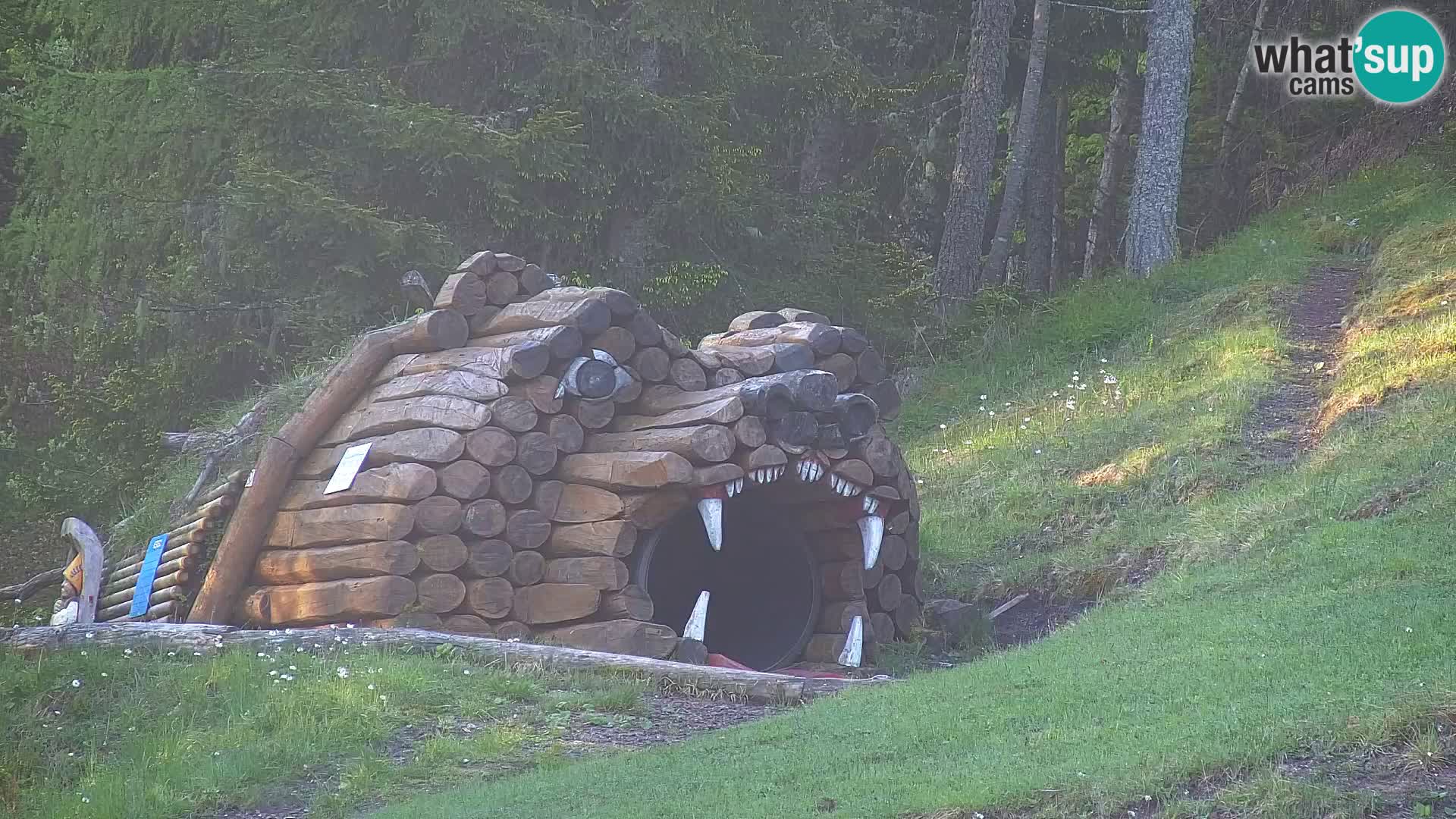 Kranjska Gora web kamera Vitranc | VITRANC 1 gornja postaja