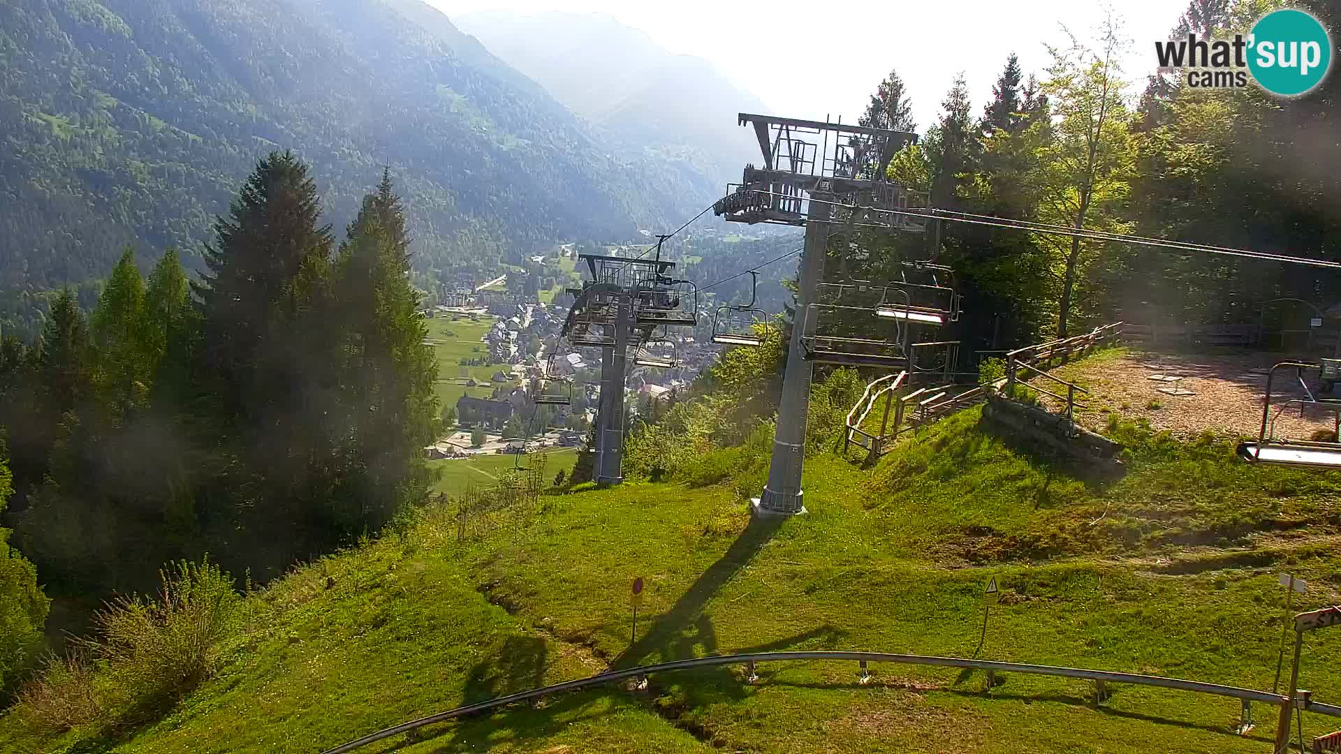 Kranjska Gora web kamera Vitranc | VITRANC 1 gornja postaja