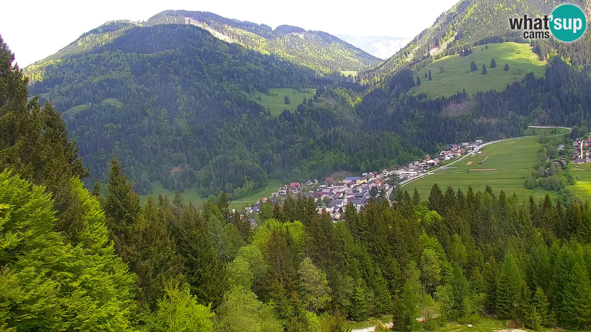 Kranjska Gora web kamera Vitranc | VITRANC 1 gornja postaja