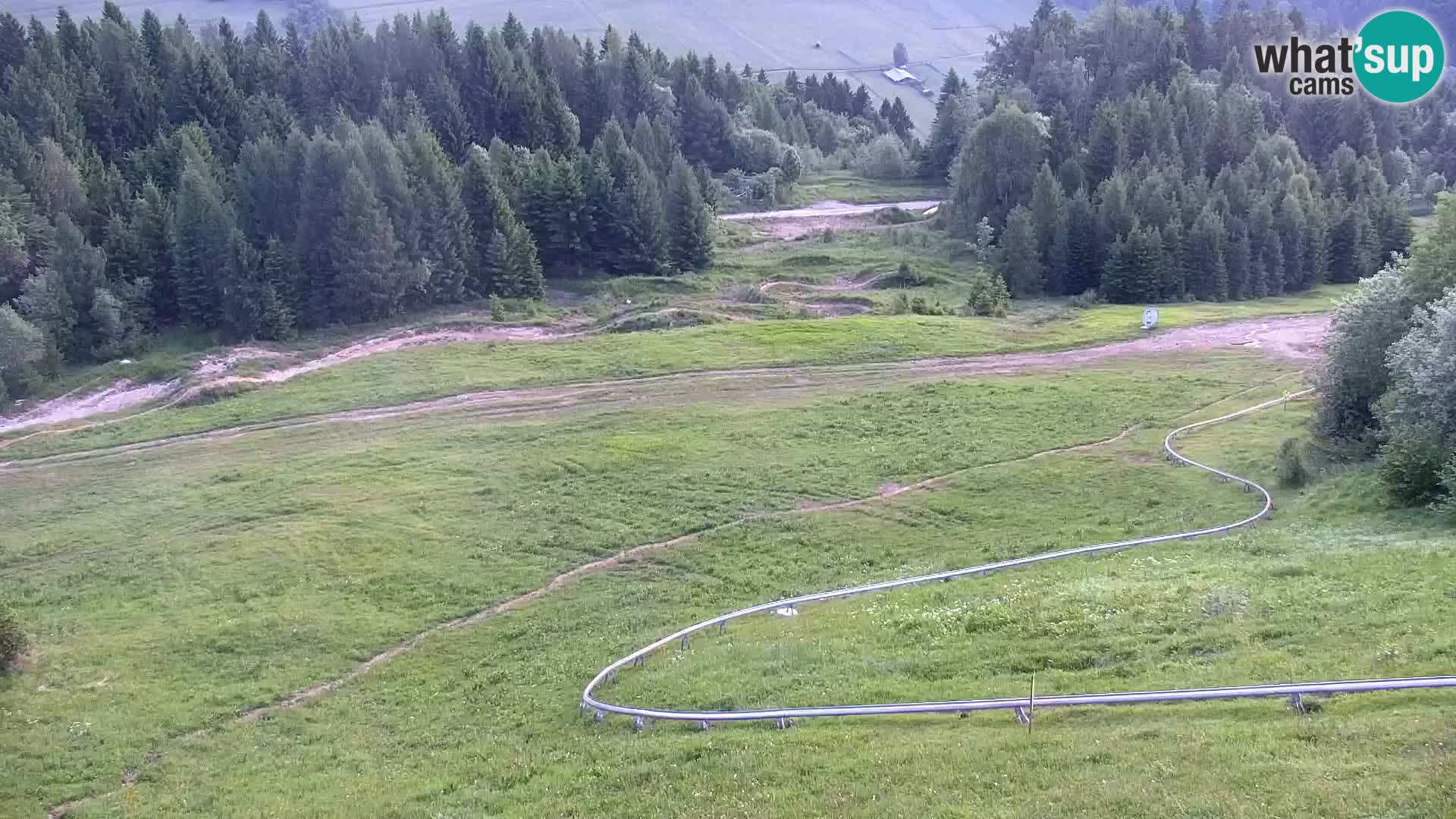 Kranjska Gora web kamera Vitranc | VITRANC 1 gornja postaja