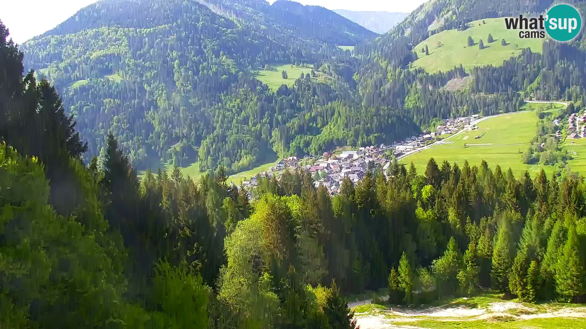 Vitranc Kranjska Gora webcam | VITRANC 1 stazione superiore