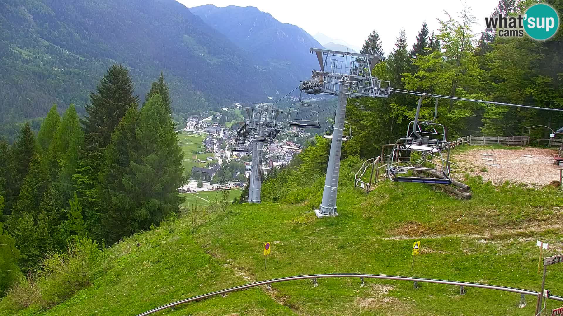 Vitranc Kranjska Gora webcam | VITRANC 1 stazione superiore