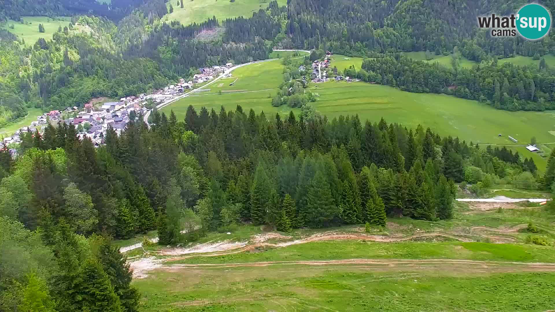 Kranjska Gora webcam VITRANC 1 | obere Station