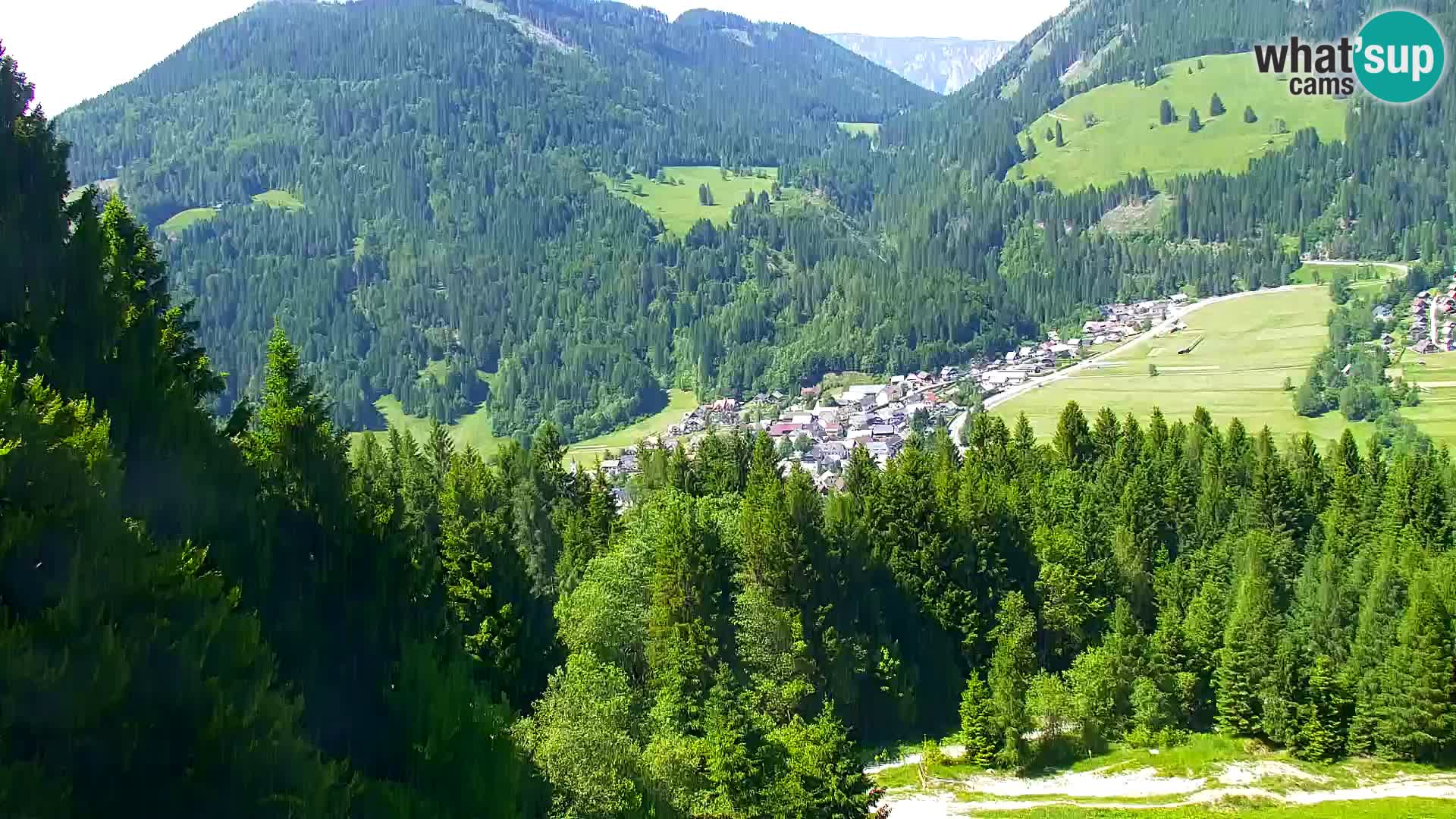 Vitranc Kranjska Gora webcam | VITRANC 1 stazione superiore