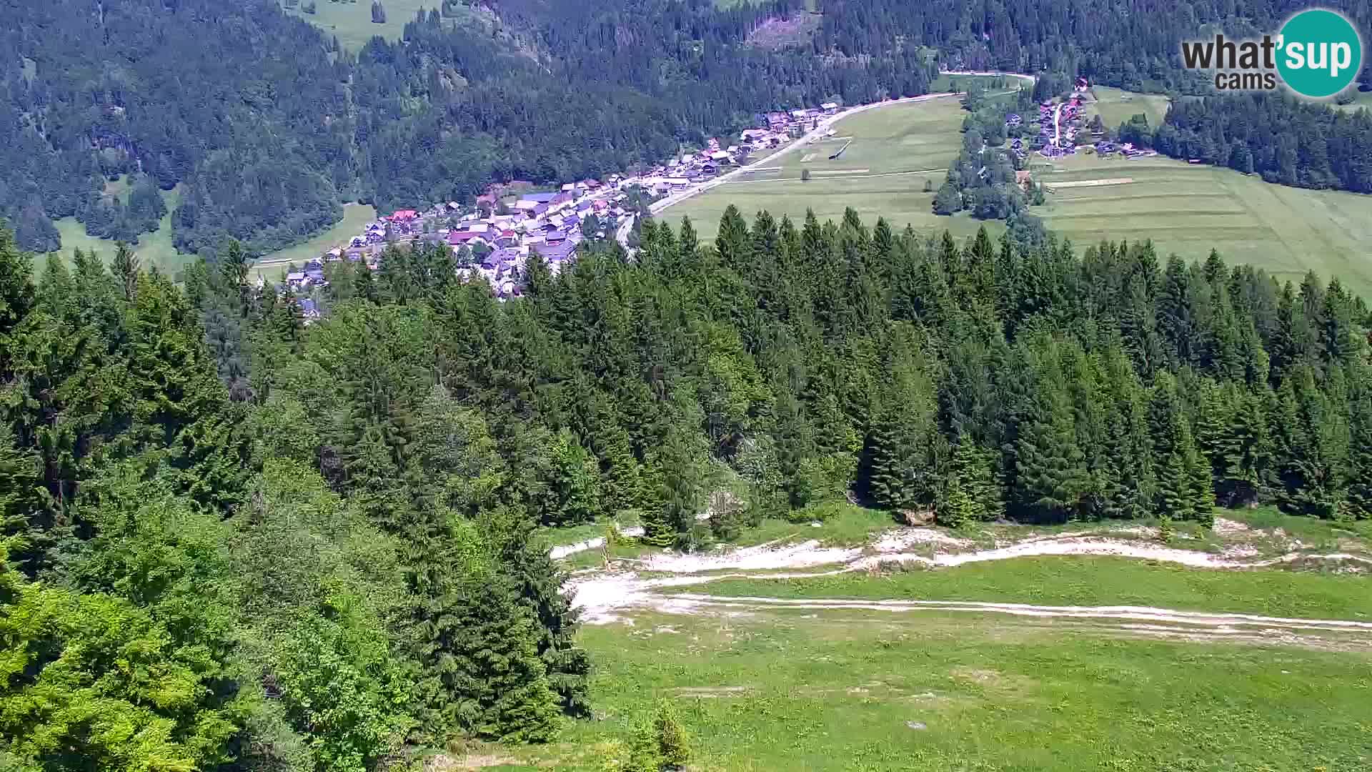 Kranjska Gora webcam VITRANC 1 | obere Station