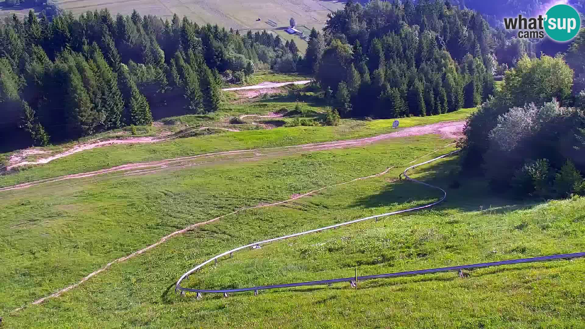 Kranjska Gora web kamera Vitranc | VITRANC 1 gornja postaja