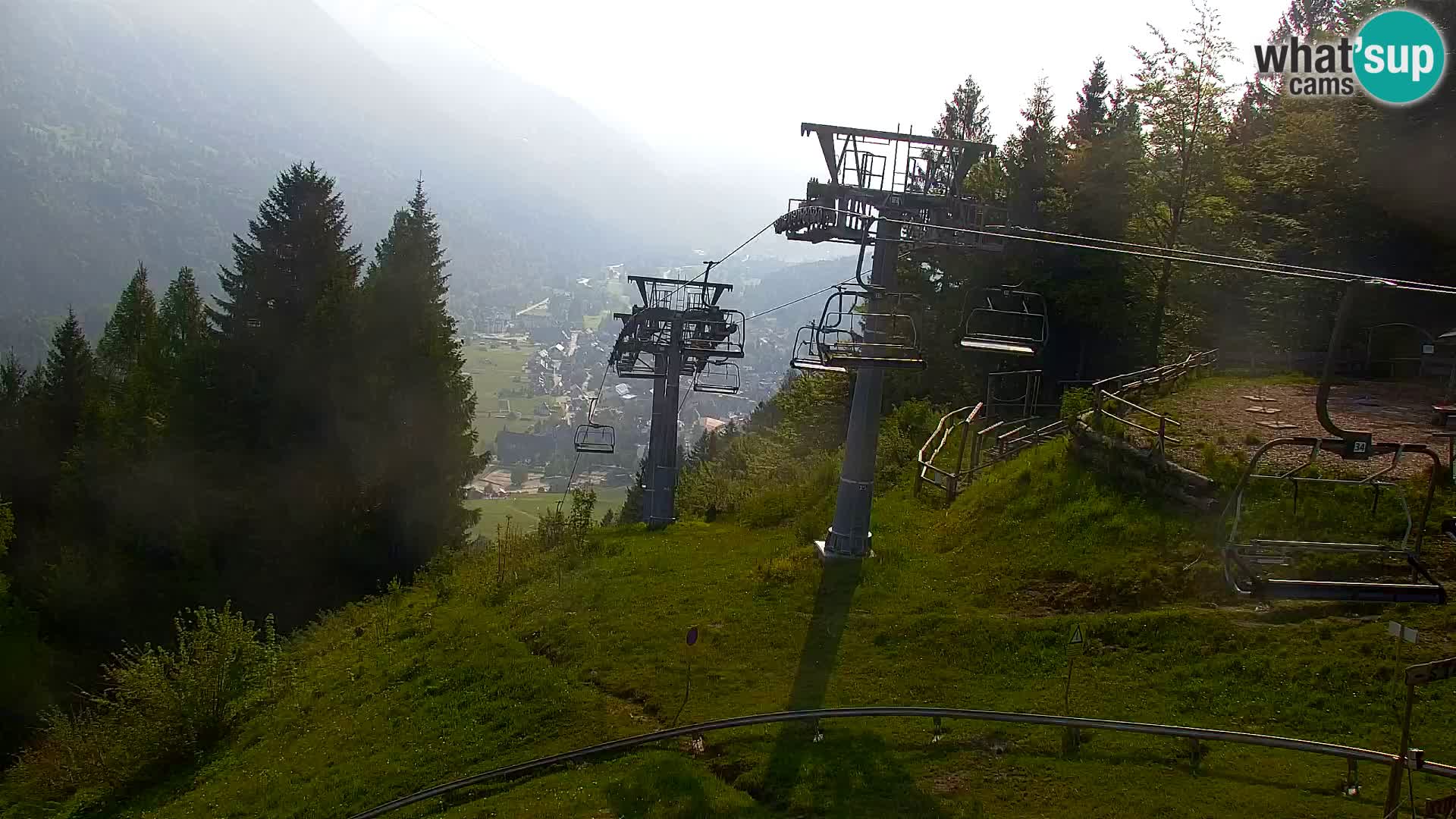 Vitranc Kranjska Gora webcam | VITRANC 1 stazione superiore