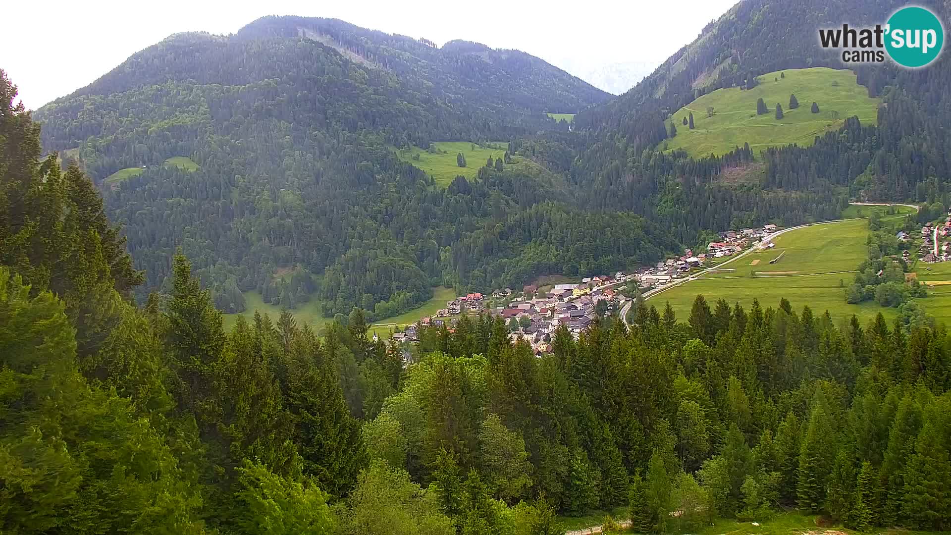 Kranjska Gora webcam VITRANC 1 | obere Station