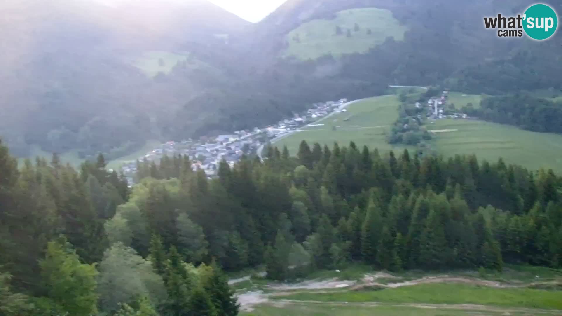 Vitranc Kranjska Gora webcam | VITRANC 1 stazione superiore