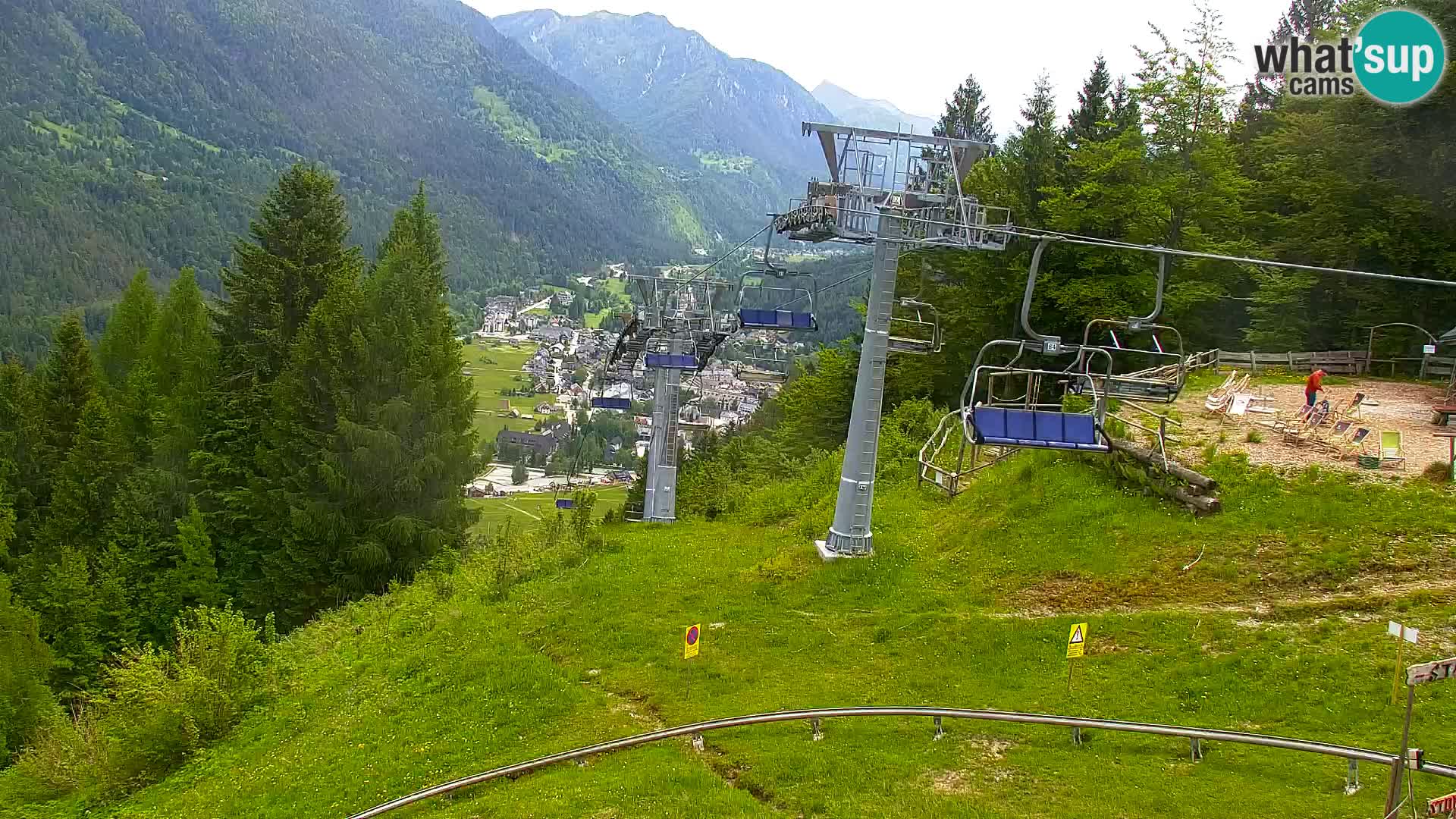 Vitranc Kranjska Gora webcam | VITRANC 1 stazione superiore
