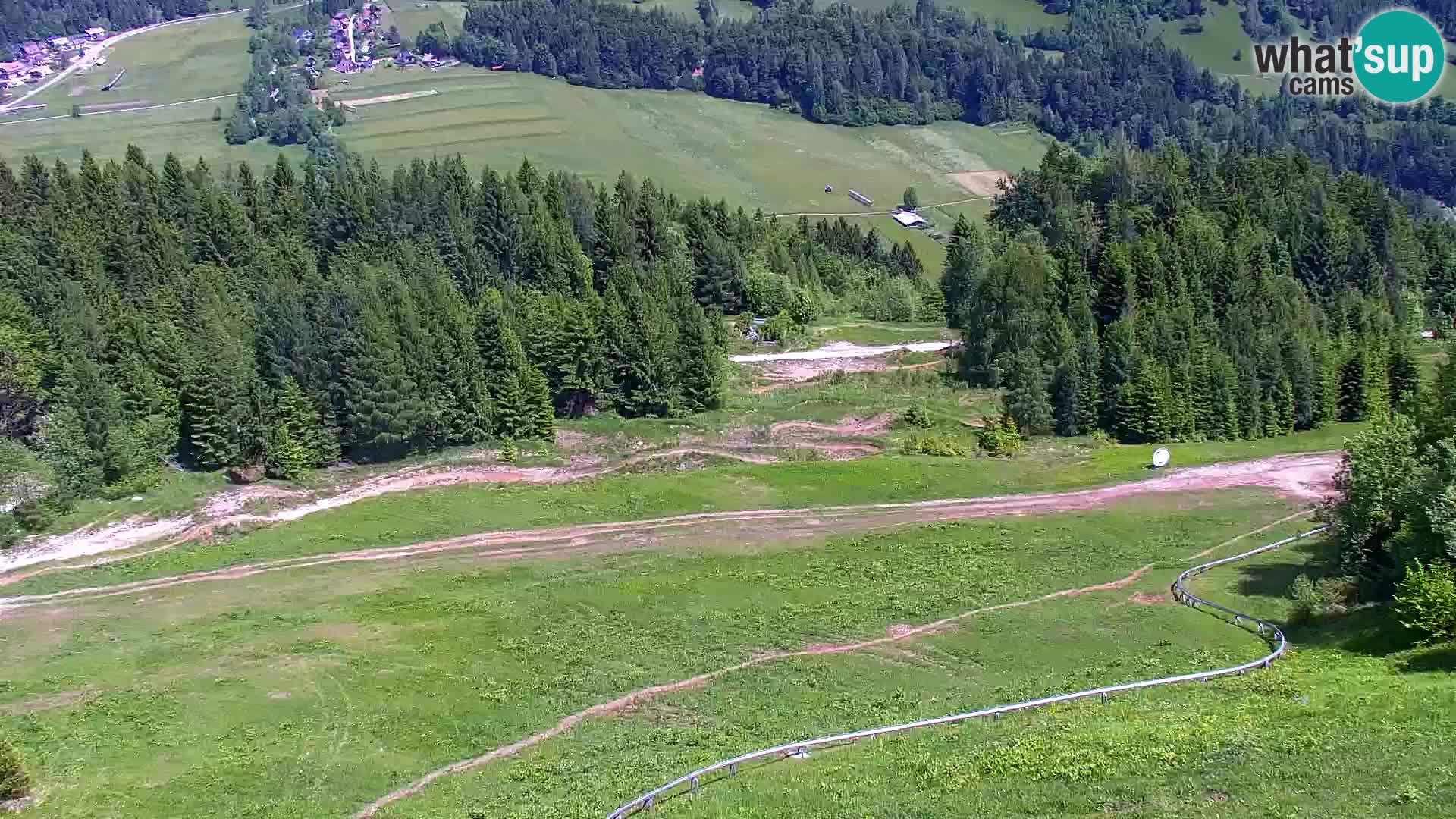 Vitranc Kranjska Gora webcam | VITRANC 1 stazione superiore